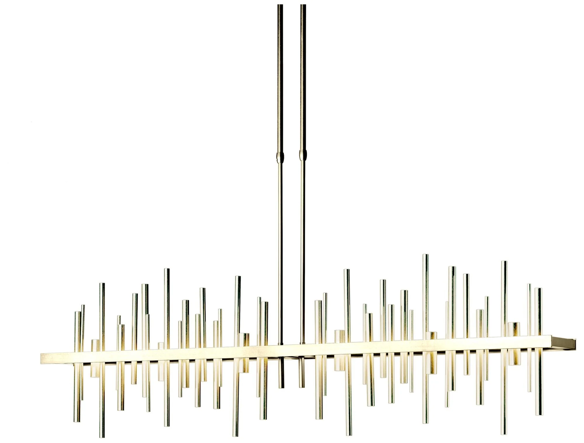 Cityscape 51.9" Modern Brass Short LED Pendant - Image 1