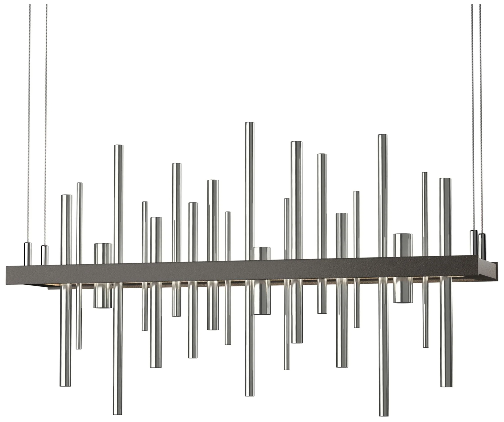 Cityscape LED Pendant - Dark Smoke - Sterling - Image 1
