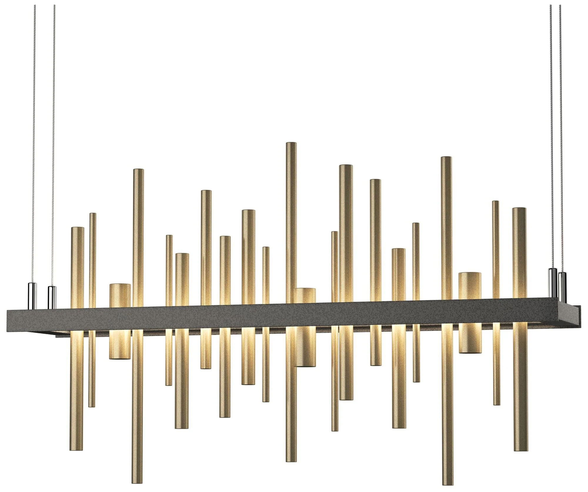 Cityscape LED Pendant - Iron - Gold - Image 1