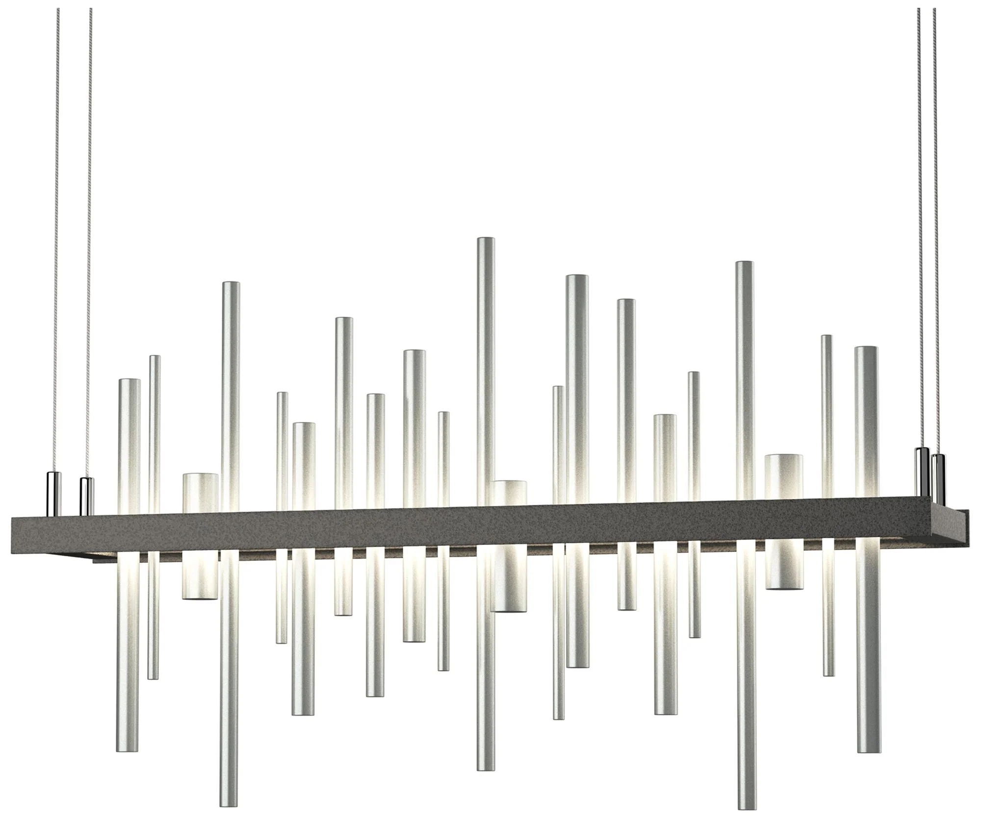 Cityscape LED Pendant - Iron - Platinum - Image 1