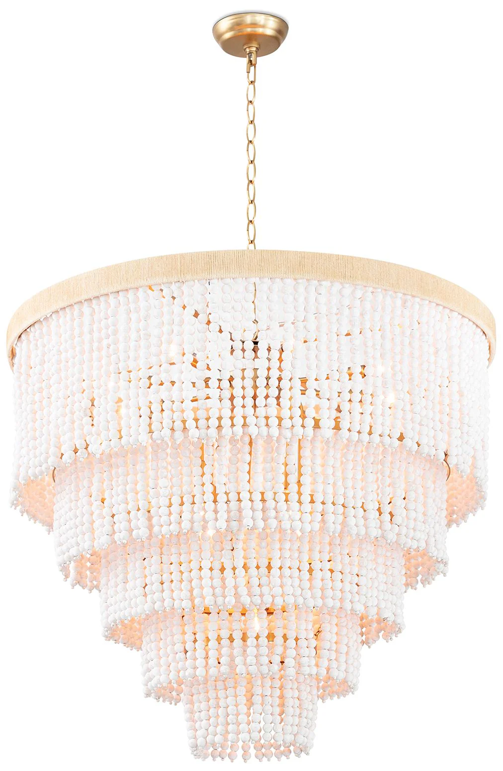 Coastal Living Waterfall Chandelier 35 Height - Image 1