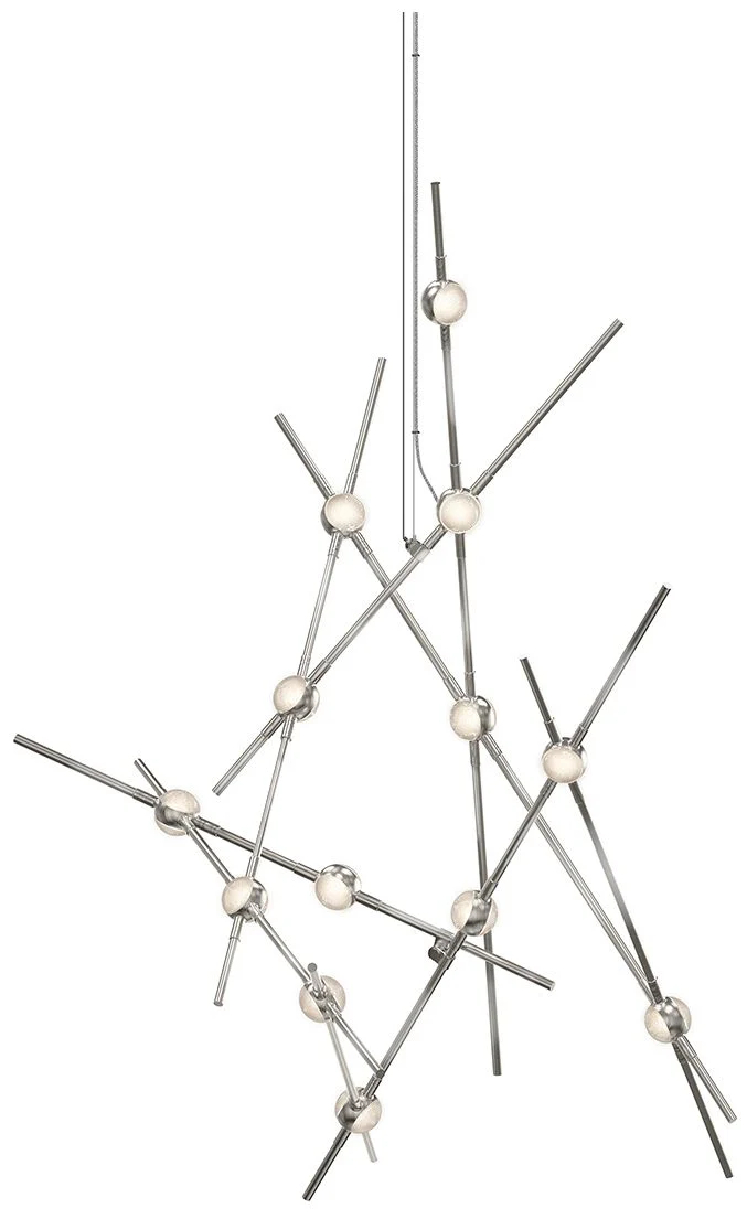Constellation Aquila Minor Satin Nickel Pendant - Image 1