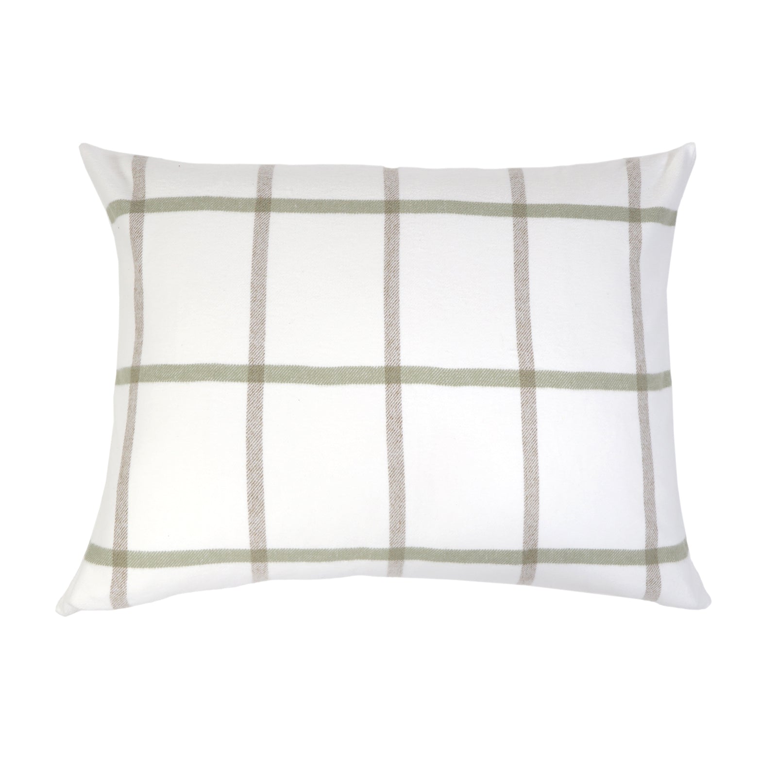 Pom Pom at Home Copenhagen White and Olive Blanket ~ Available in Queen and King Sizes - Image 3
