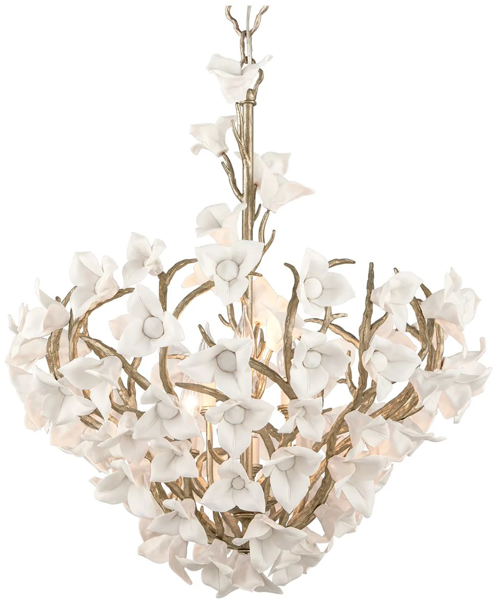 Corbett Lighting Lily 32 Inch Chandelier HAND-CRAFTED IRON - Image 1