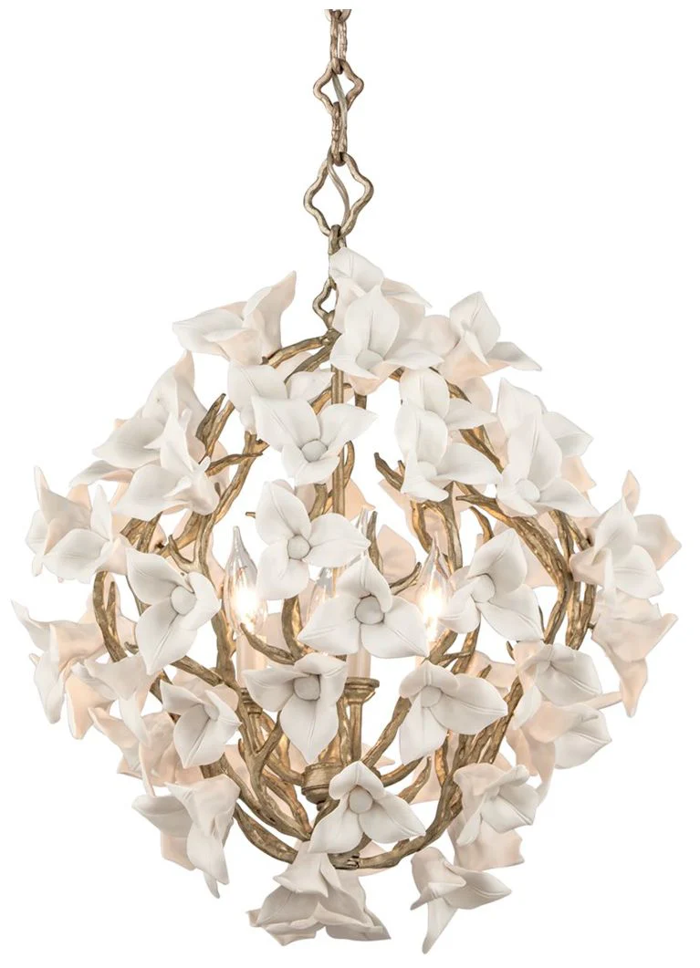Corbett Lily 18 1/2" Wide 4-Lt Pendant - Image 2
