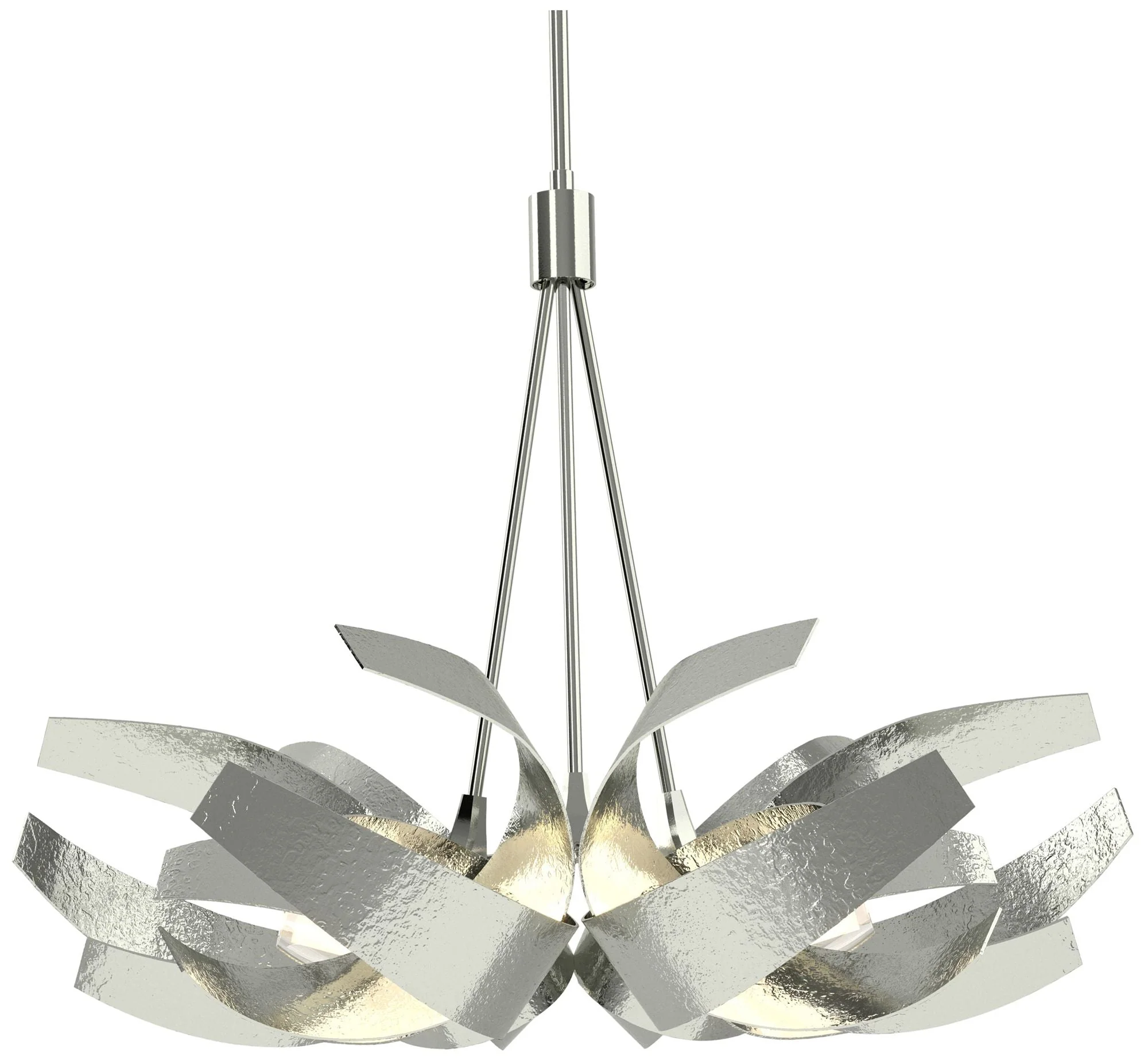 Corona Pendant - Sterling - Clear - Frosted Diffuser - Image 1