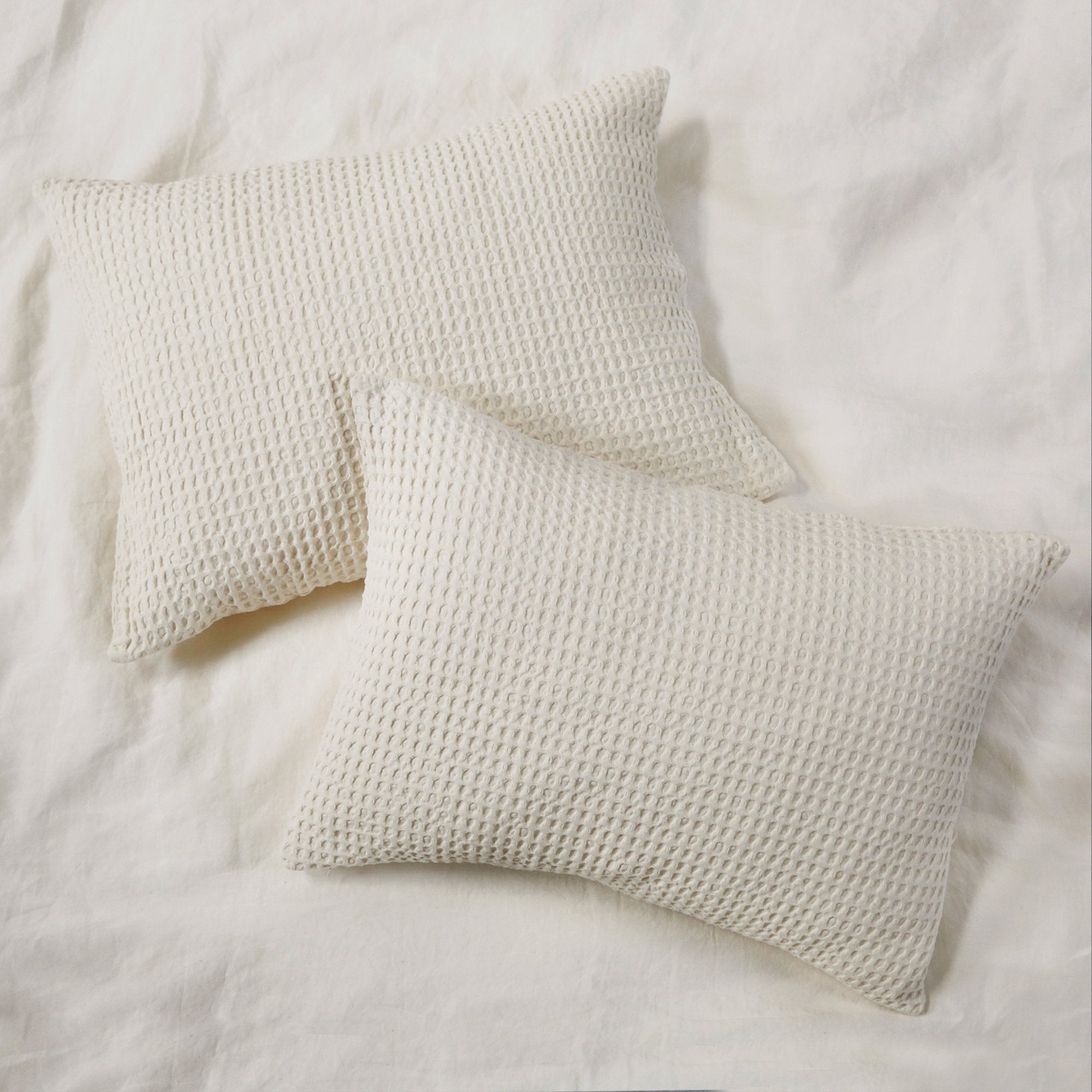Pom Pom at Home Zuma Cream Blanket & Pillow Shams ~ Available in Twin, Queen and King Sizes - Image 3