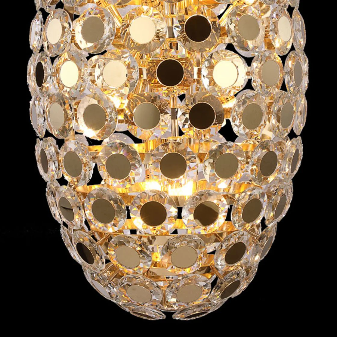 Crowne 19 1/2" Wide Gold 14-Light Oblong Sputnik Chandelier - Image 2
