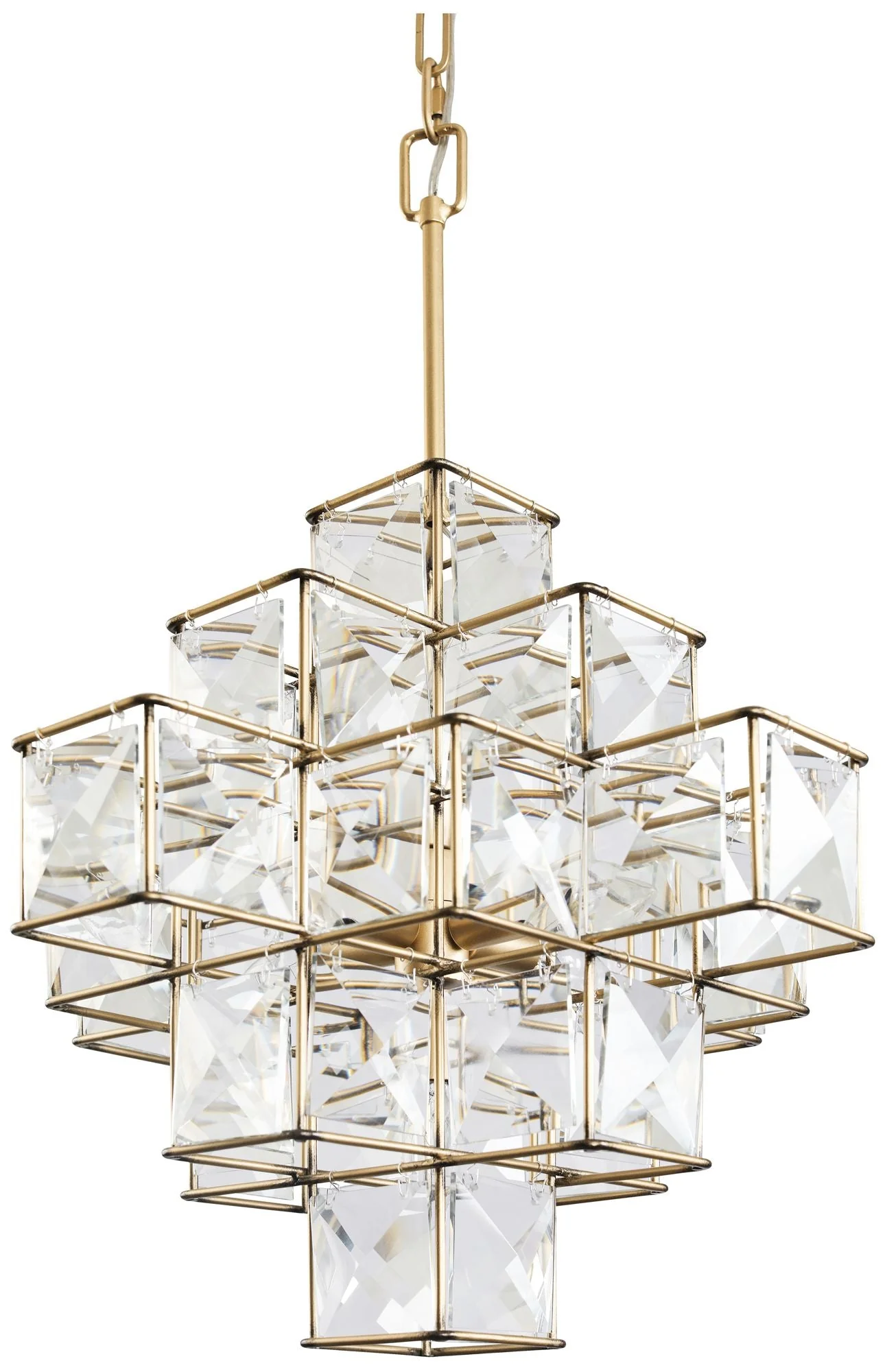 Cubic 6-Lt Pendant - Calypso Gold - Image 1