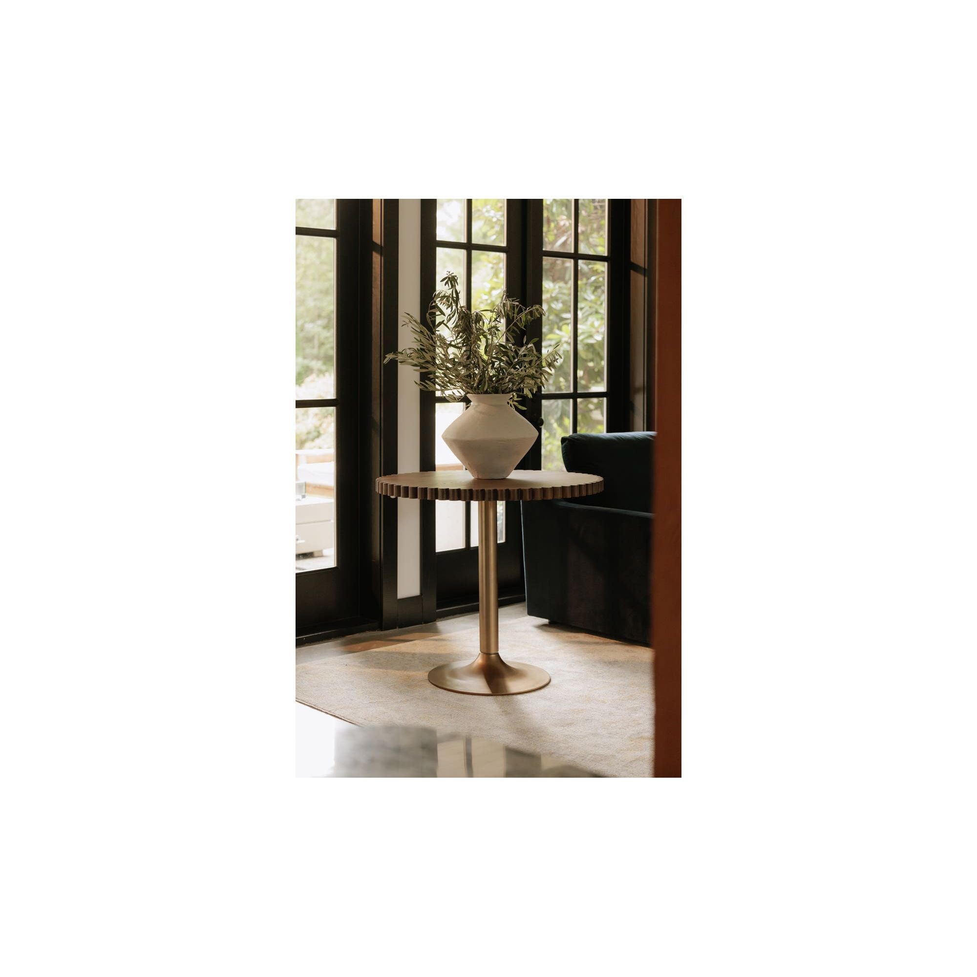Moe's Home Raja Medium Decorative Vessel White - Image 2