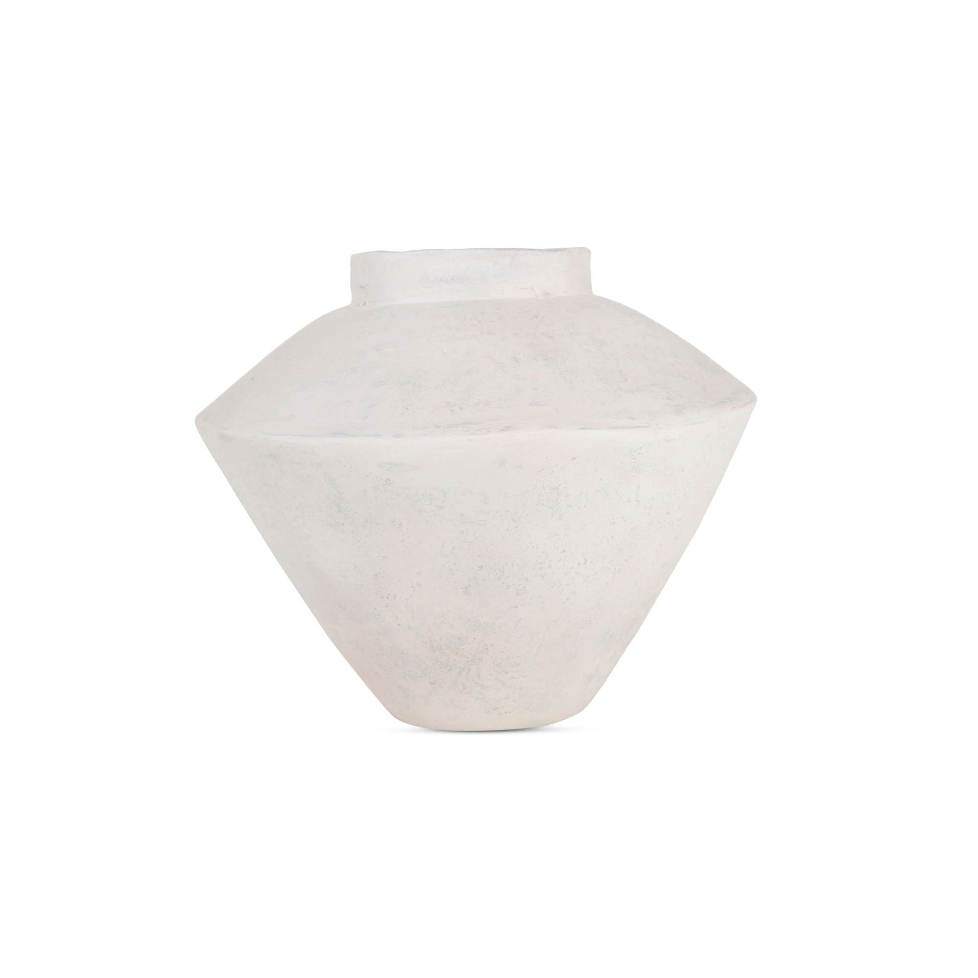 Moe's Home Raja Large Decorative Vessel Beige - Image 1
