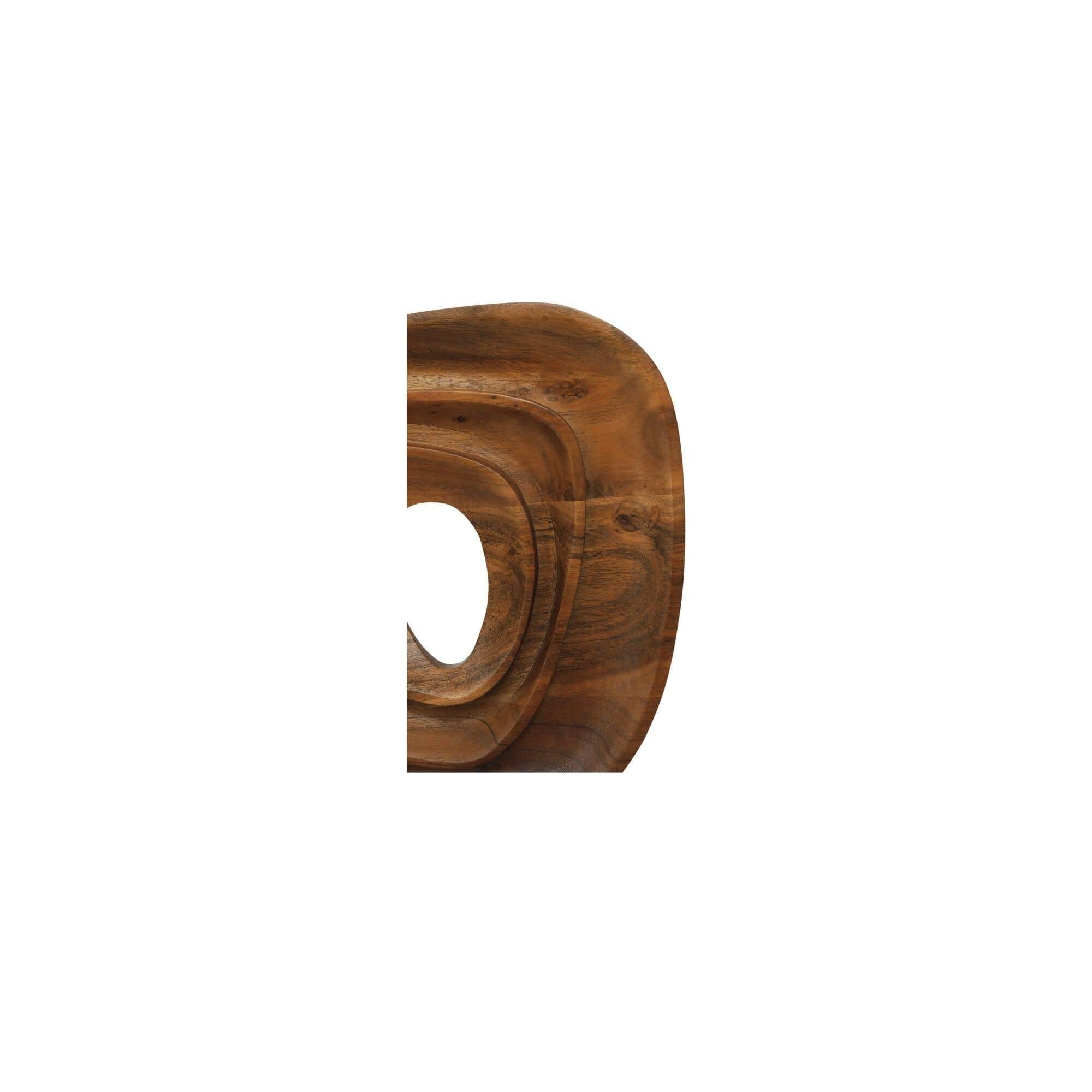 Moe's Home Saddler Sculpture Natural Acacia - Image 3