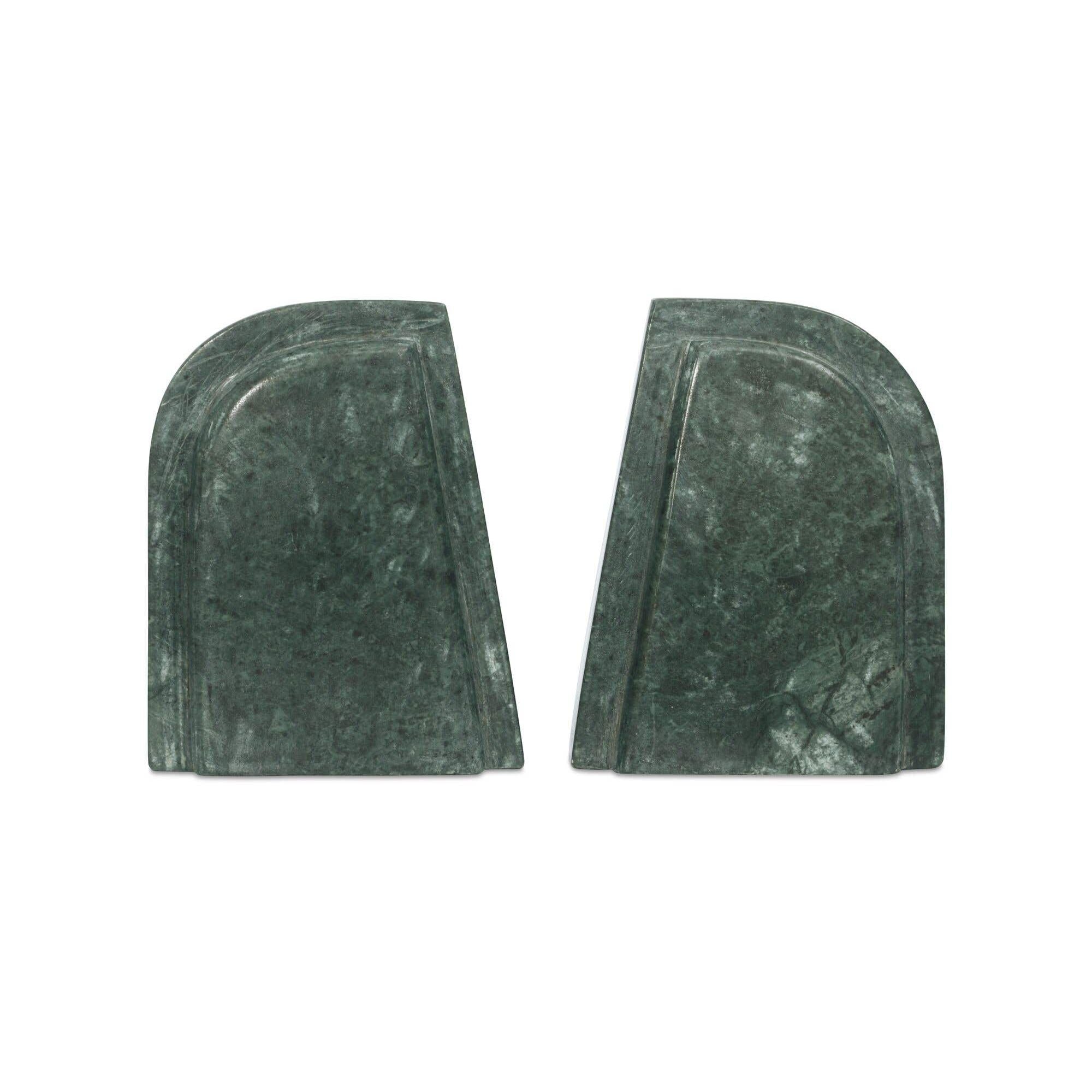 Moe's Home Zane Marble Bookends-Set Of 2 - Image 1