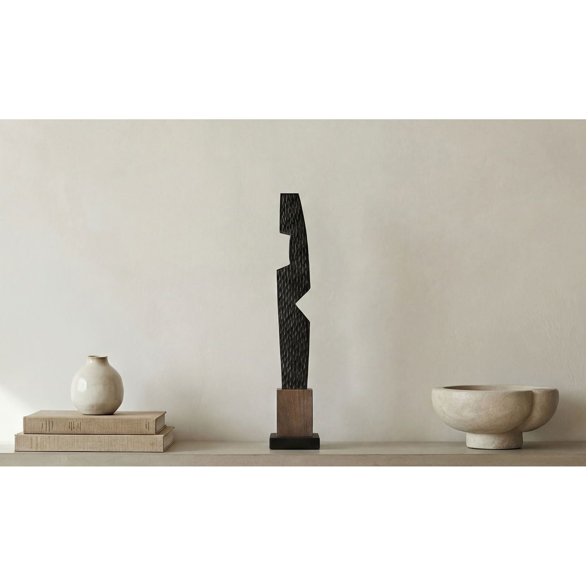 Moe's Home Fenn Sculpture Black - Image 2