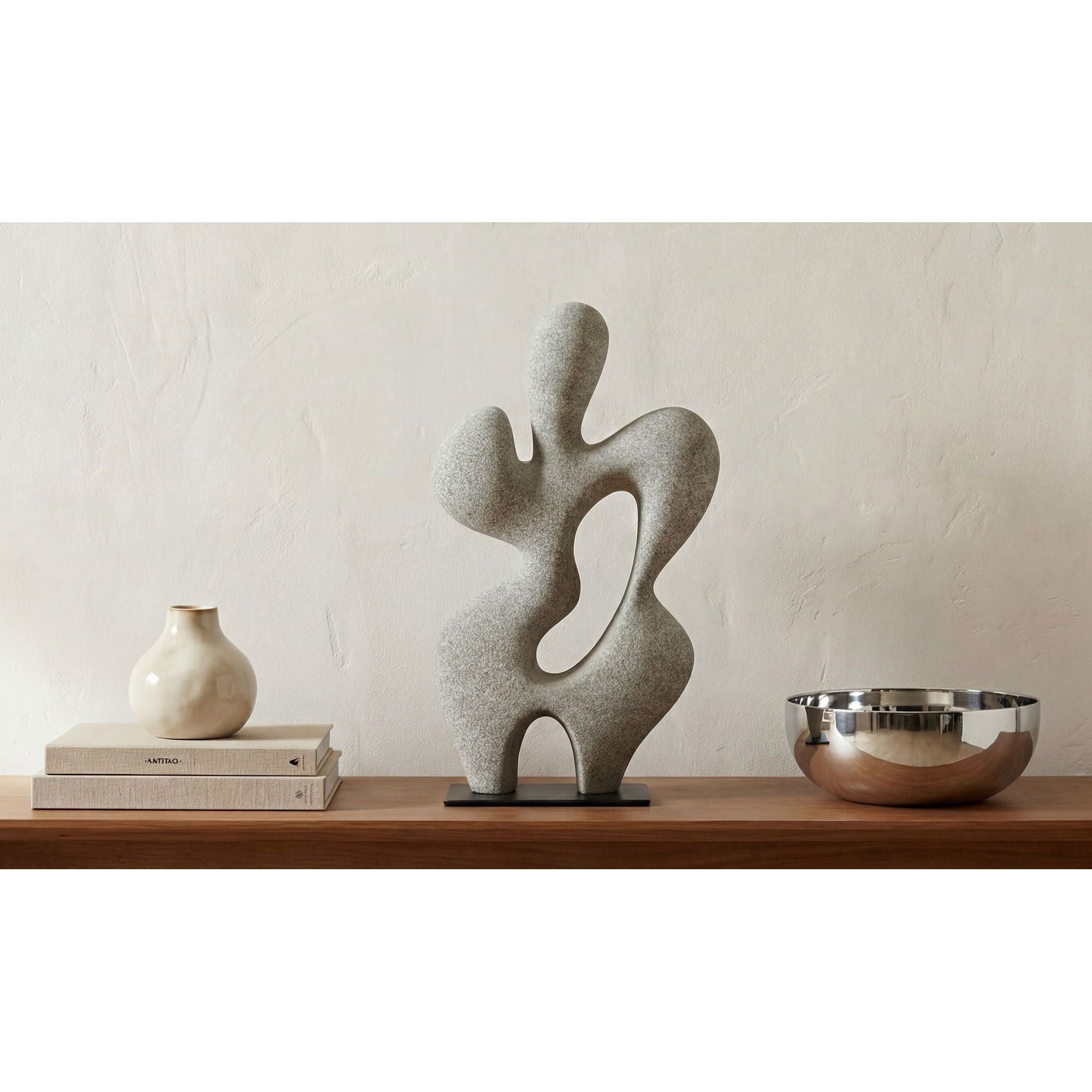 Moe's Home Romy Sculpture Charcoal - Image 2