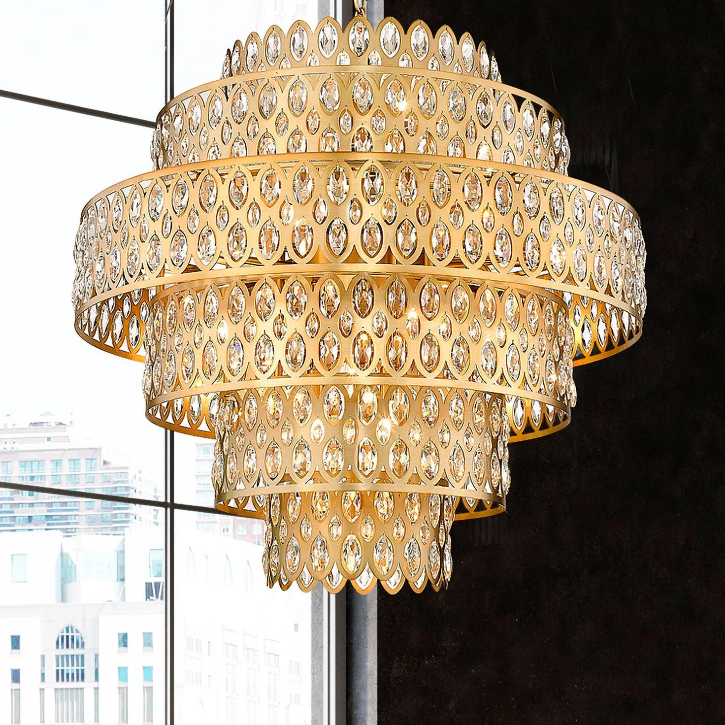 Dealey 17 Light Pendant - Image 1
