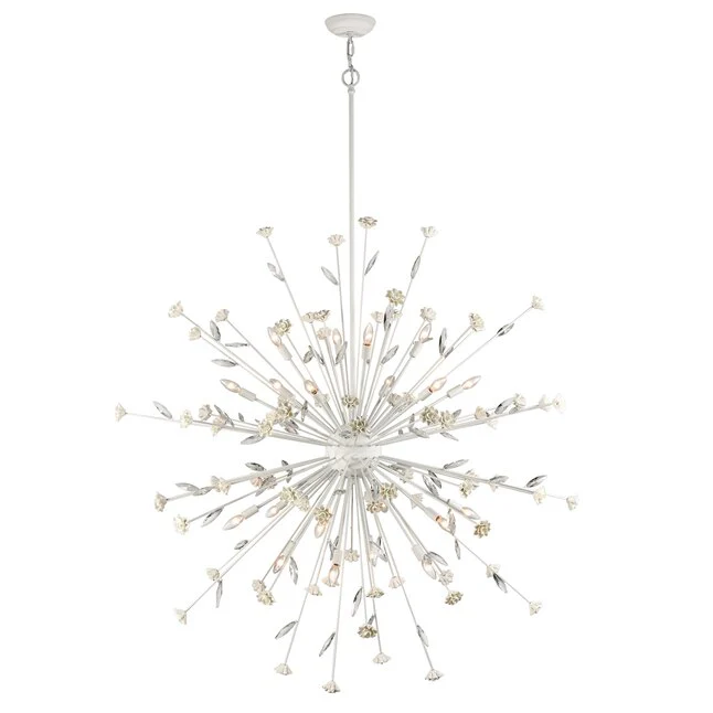 Westmore by ELK Lighting Oak White Traditional For Use in Bedrooms, Dining Rooms, Foyers, Living Rooms Chandelier - Image 1