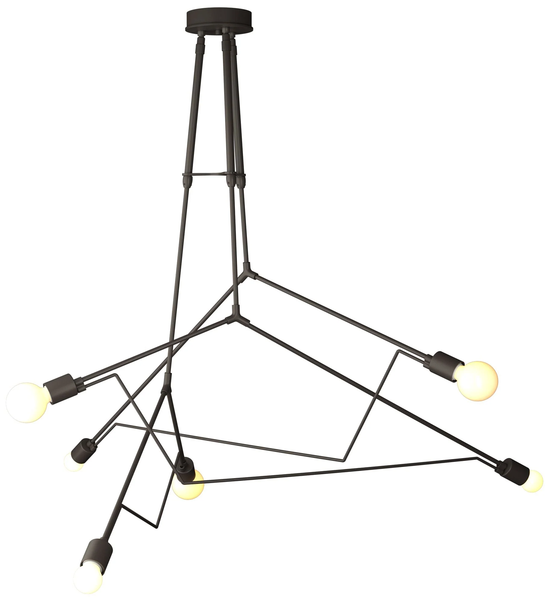 Divergence Outdoor Pendant - Dark Smoke Finish - Standard - Image 1