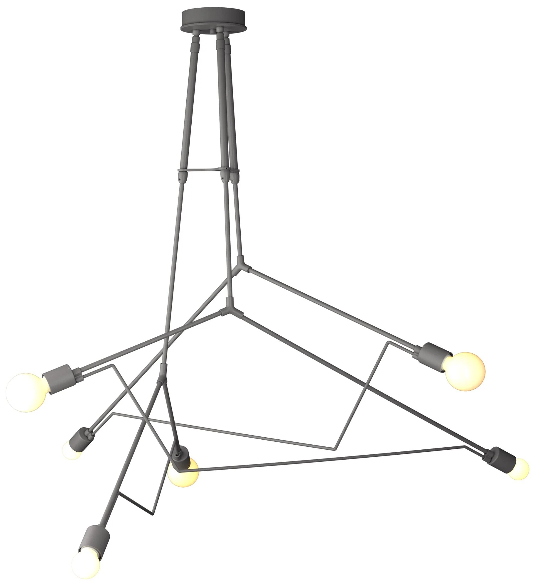 Divergence Outdoor Pendant - Steel Finish - Standard - Image 1