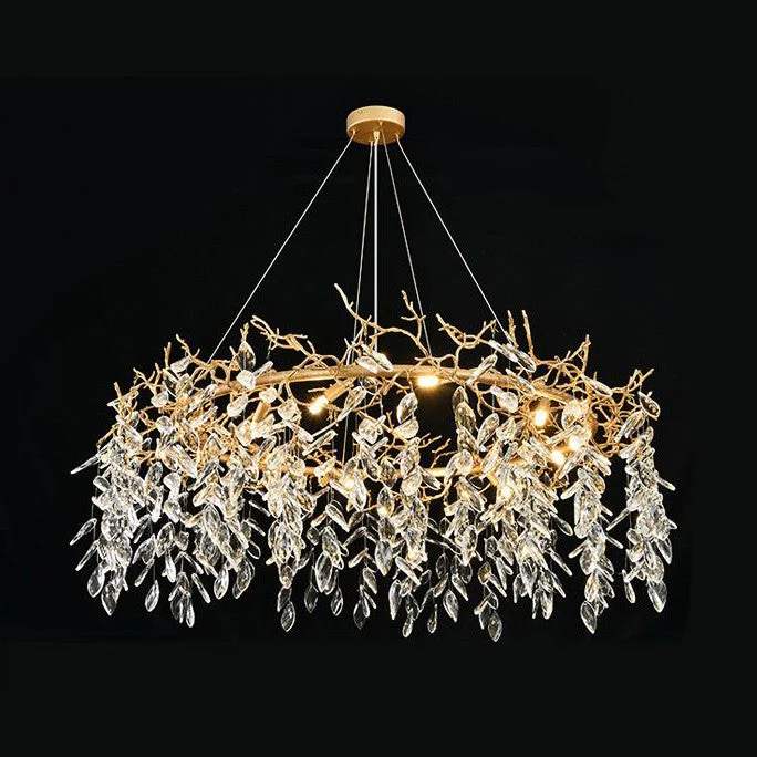 31 inch French Modern Branch Crystal Chandelier - Image 1