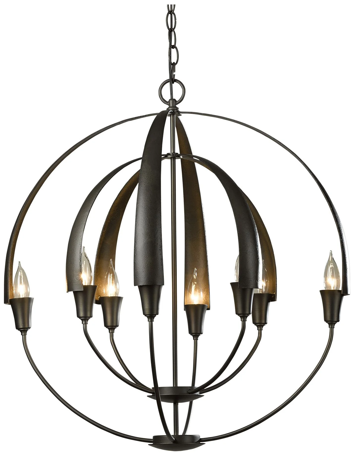 Double Cirque Dark Smoke Chandelier With - Image 3