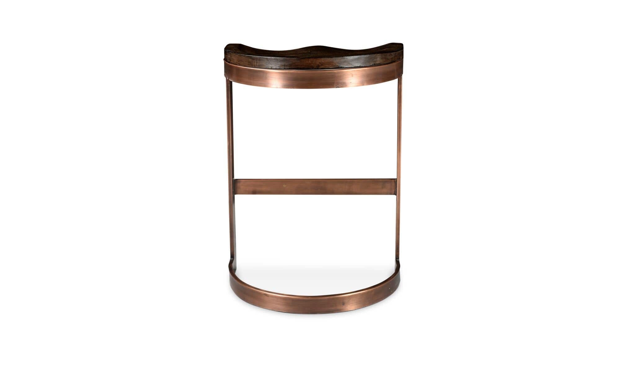 Moe's Home Bancroft Counter Stool Grey - Image 3