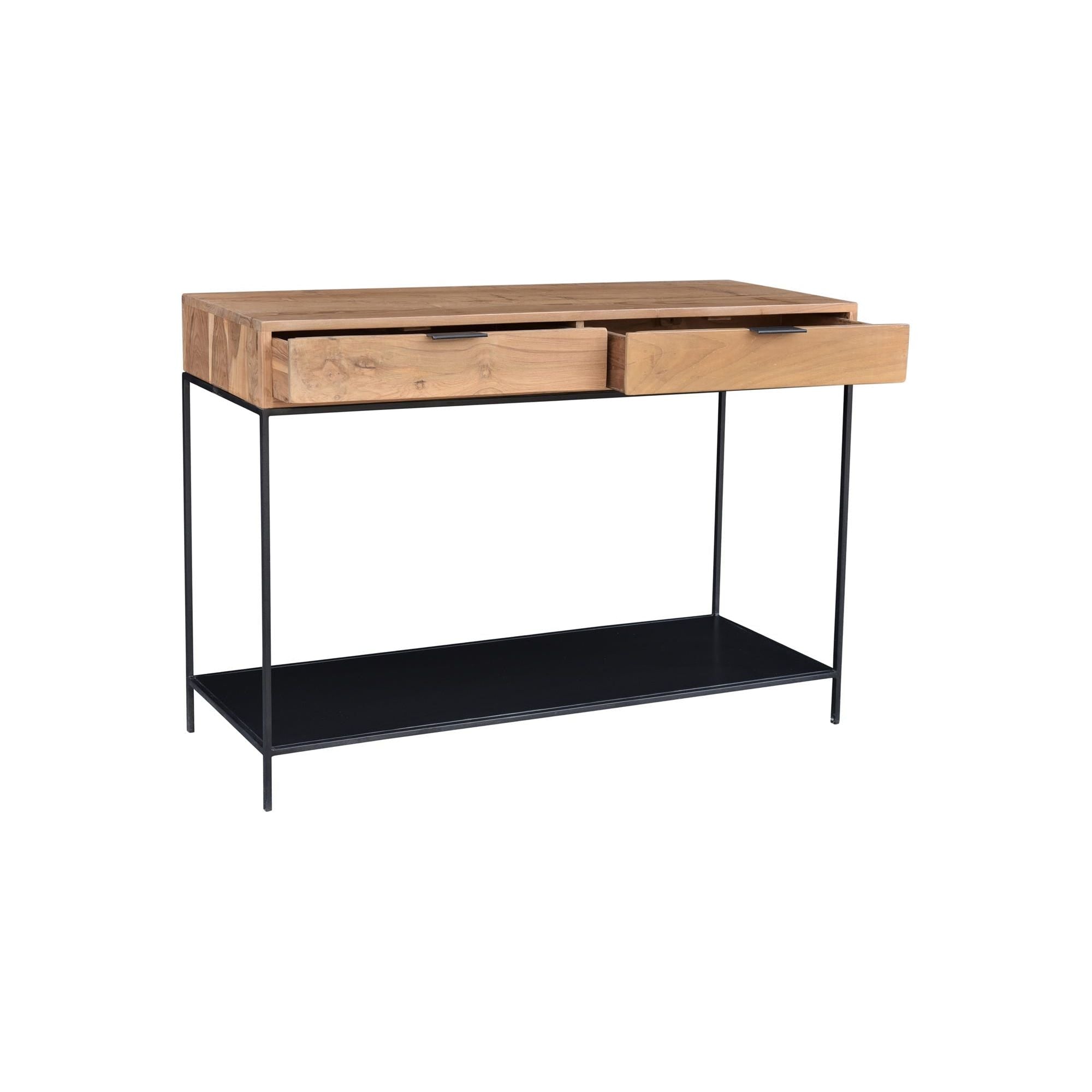 Moe’s Home Collection Joliet Teak Wood Console Table - Image 3