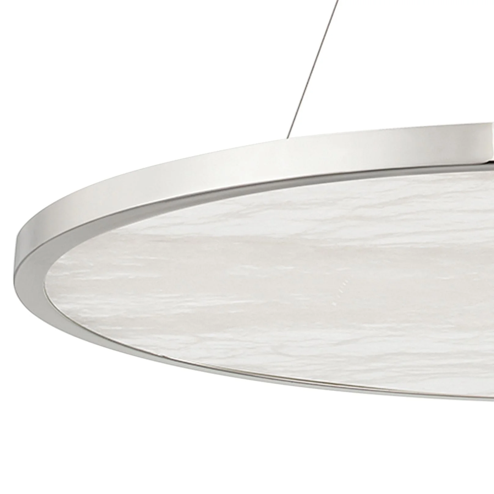 Eastport 36" Wide Polished Nickel LED Pendant Light - Image 2