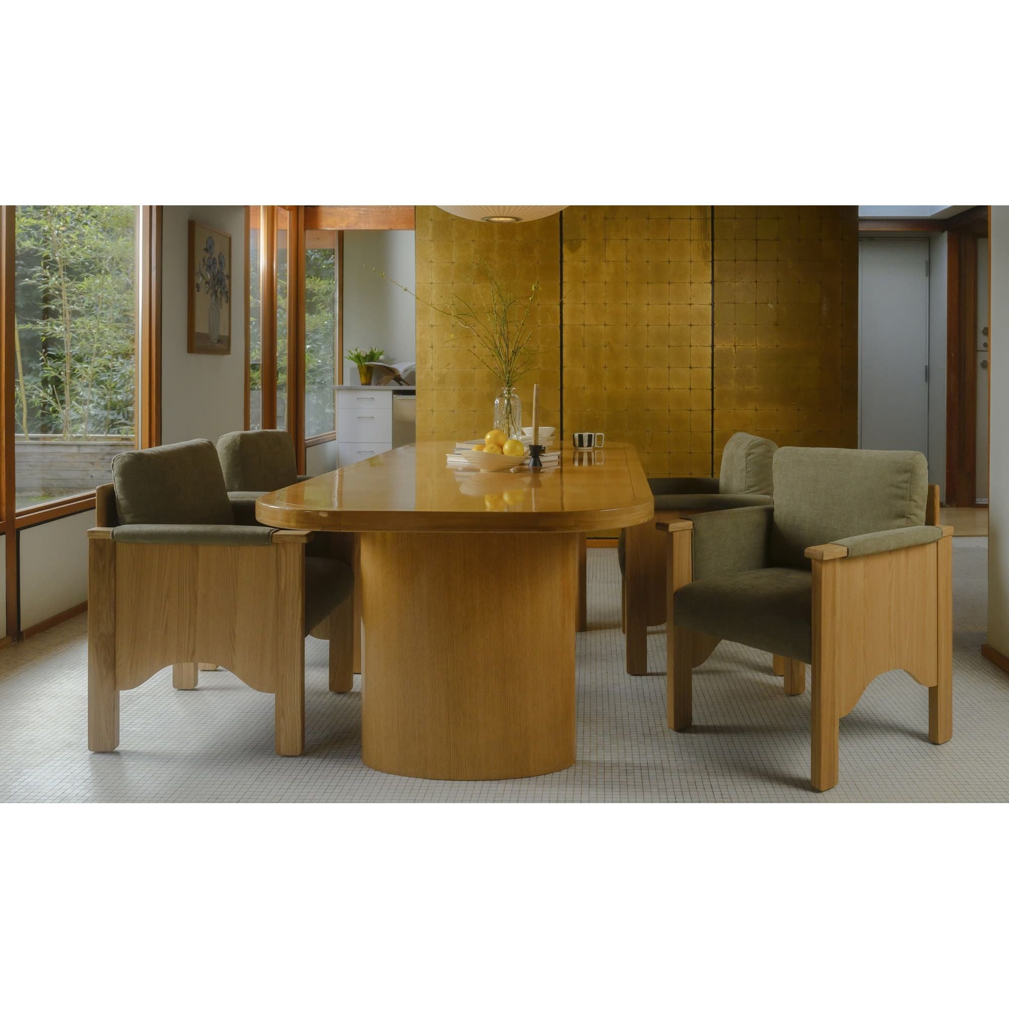 Moe's Home Bauer Dining Chair Sage - Image 3