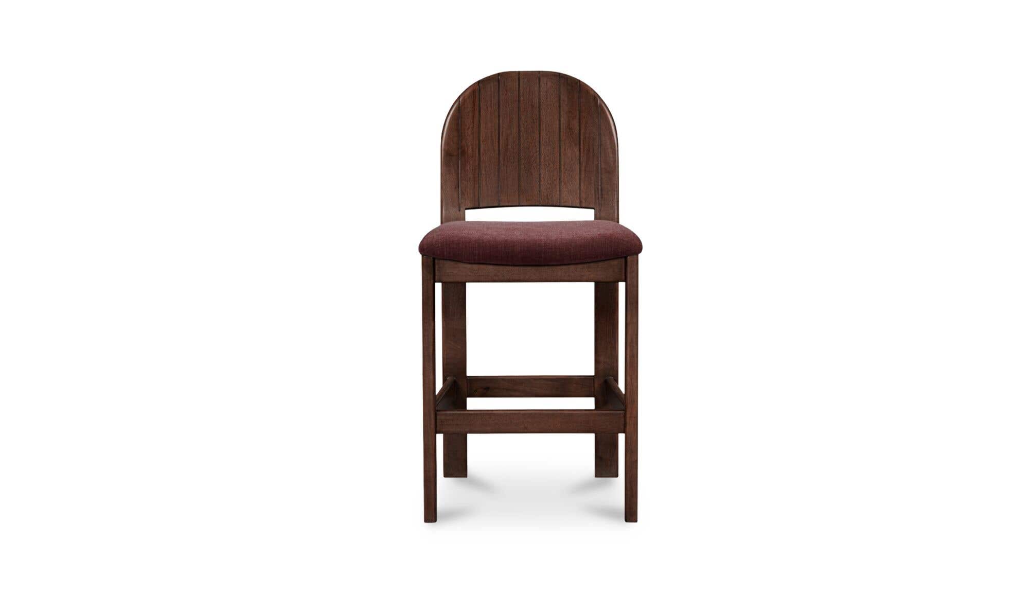 Moe's Home Emil Counter Stool Berry - Image 3