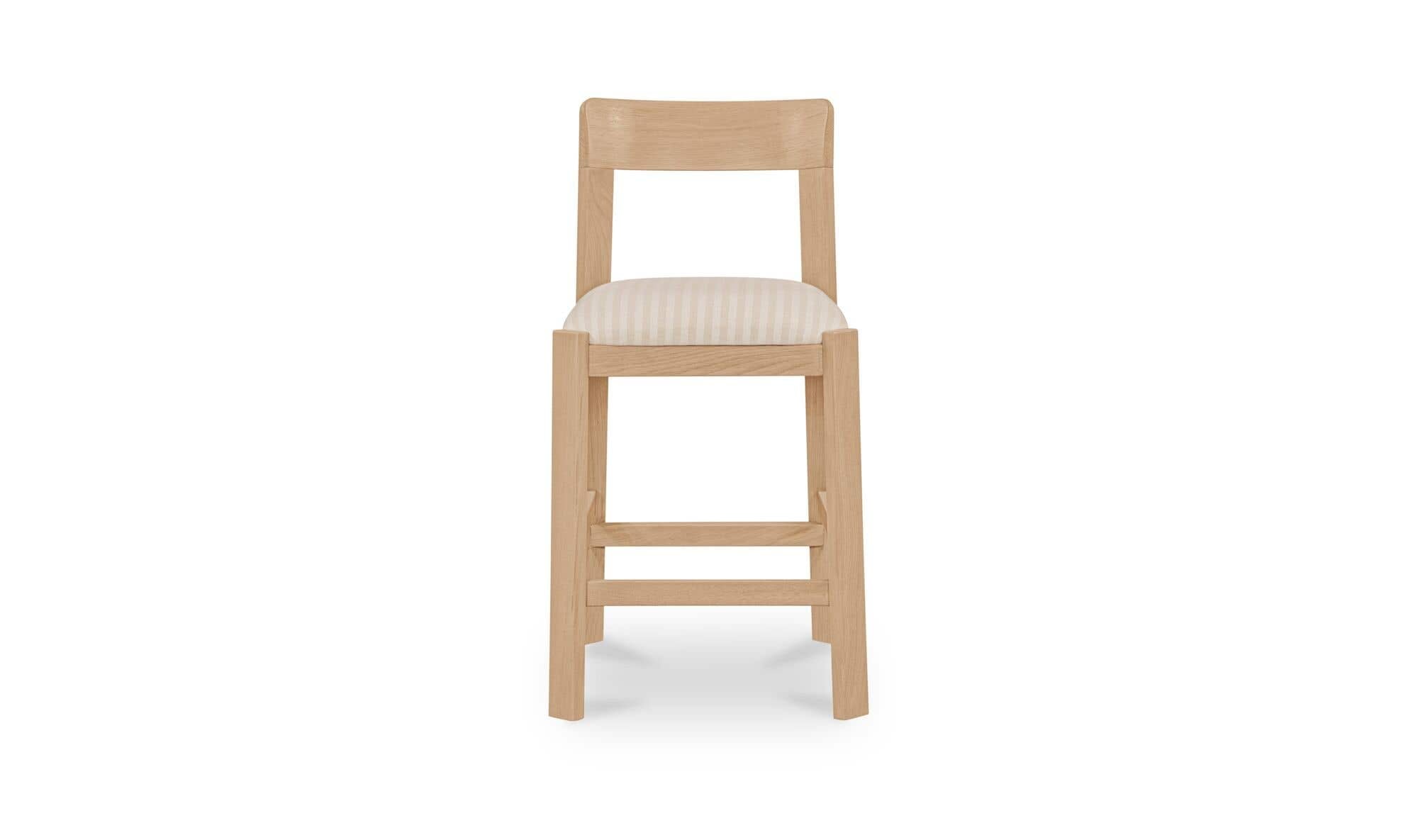 Moe's Home Oli Counter Stool Stripe - Image 1