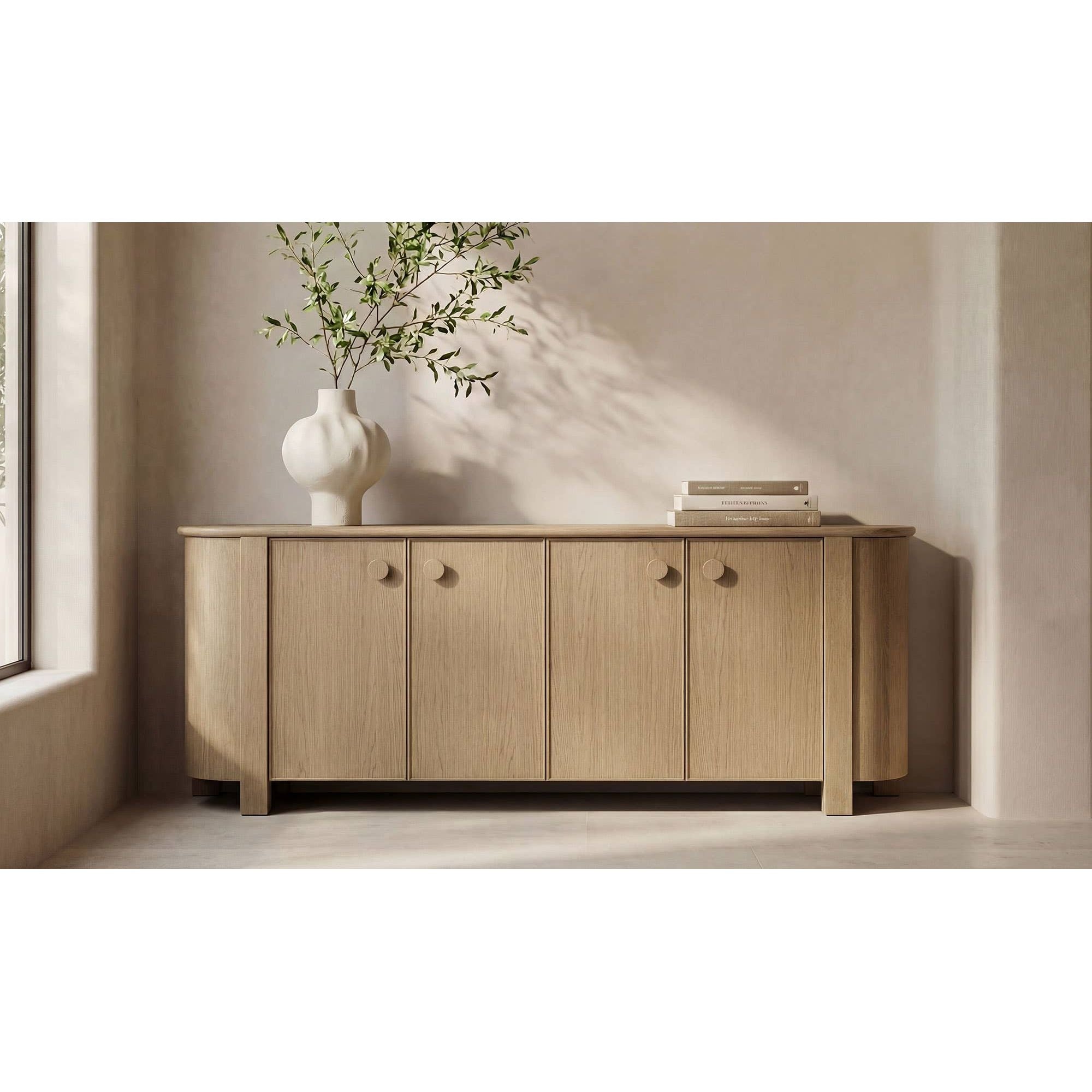 Moe's Home Loren Sideboard Natural - Image 2