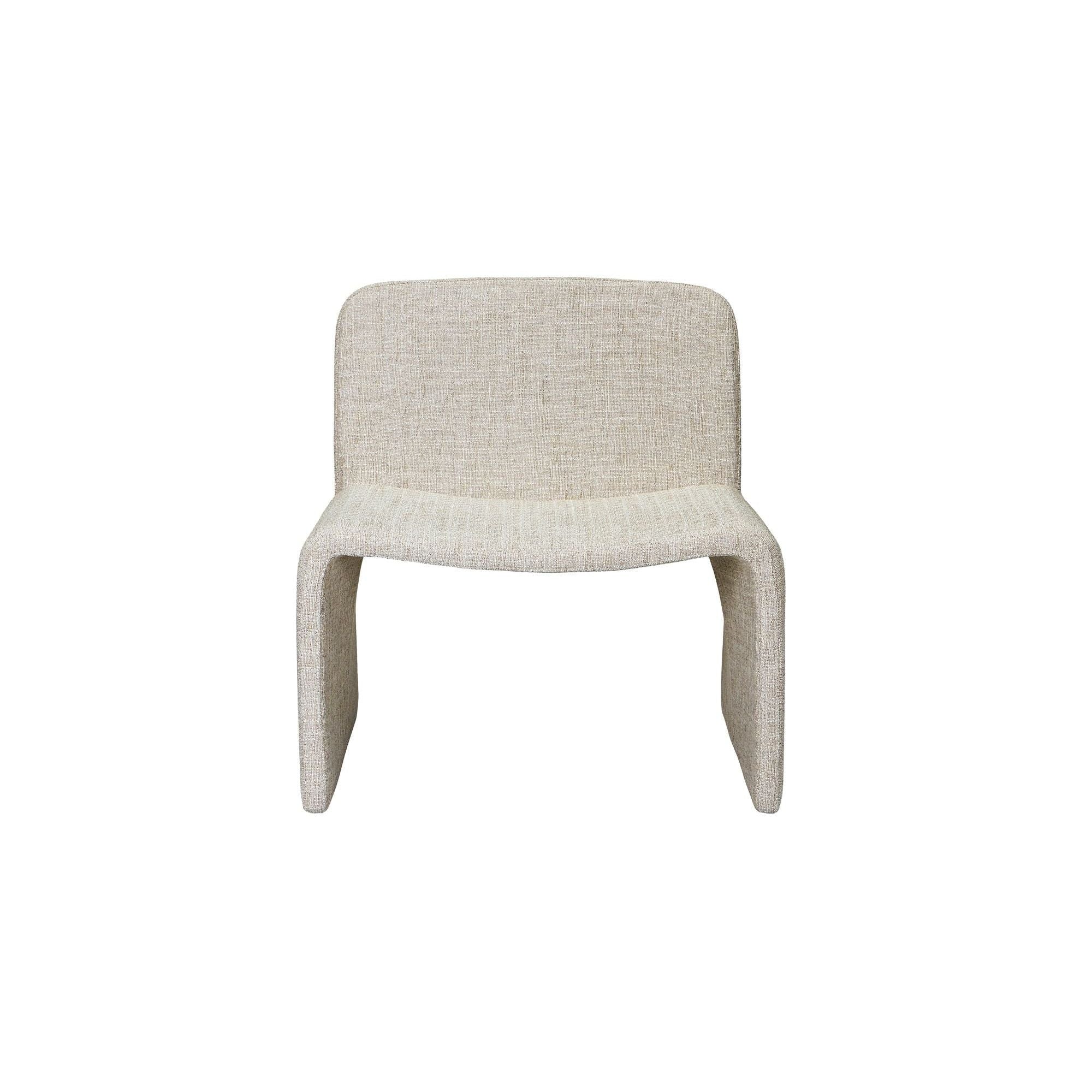Moe's Home Collection Ella Beige Accent Chair - Image 1