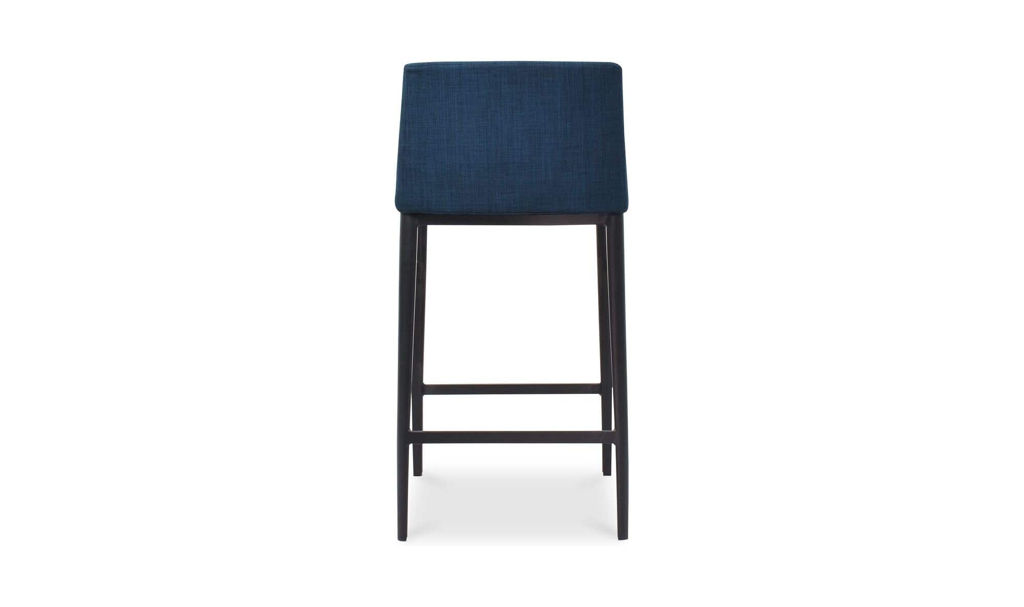 Moe's Home Baron Counter Stool Blue - Image 3