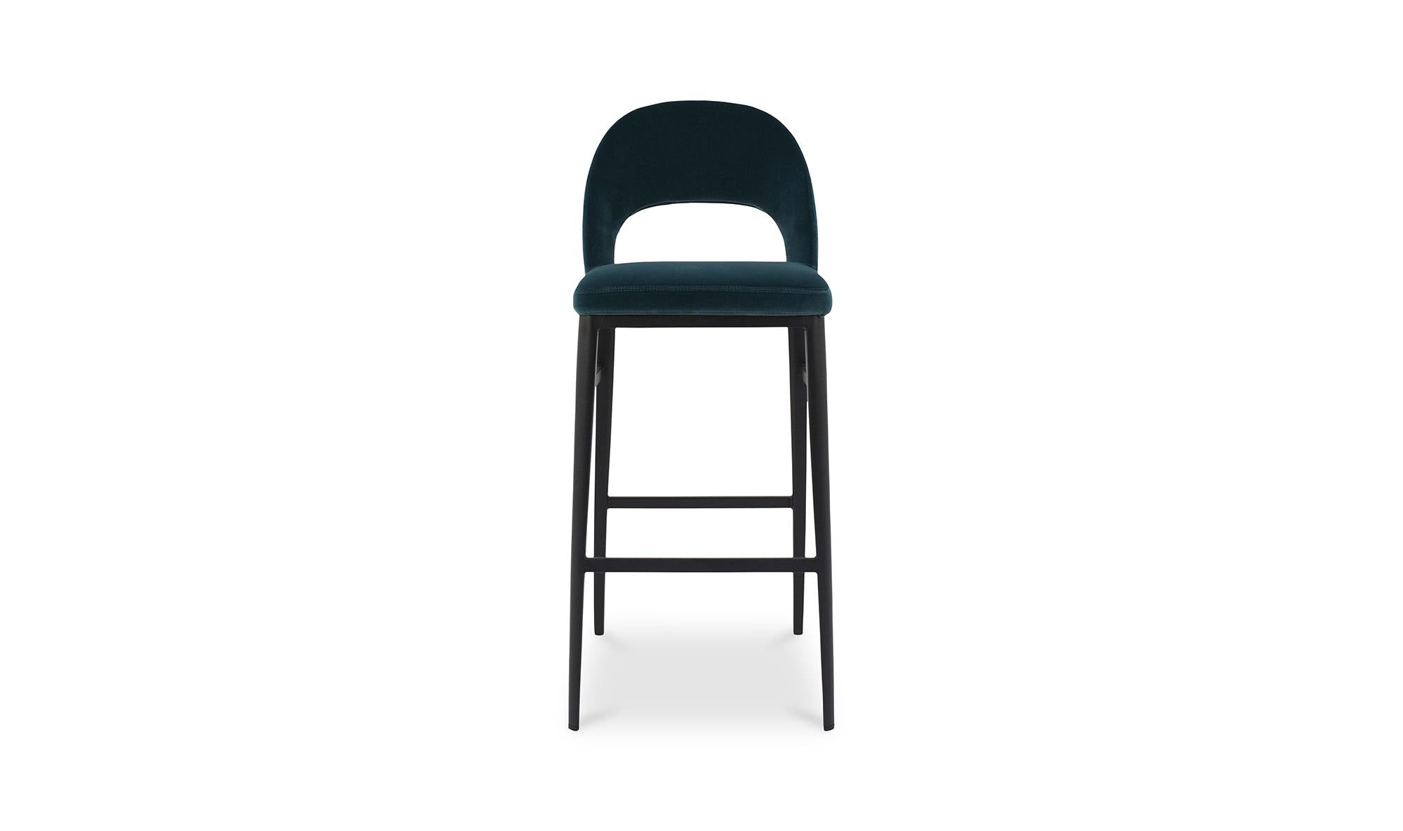 Moe's Home Roger Bar Stool Teal - Image 1