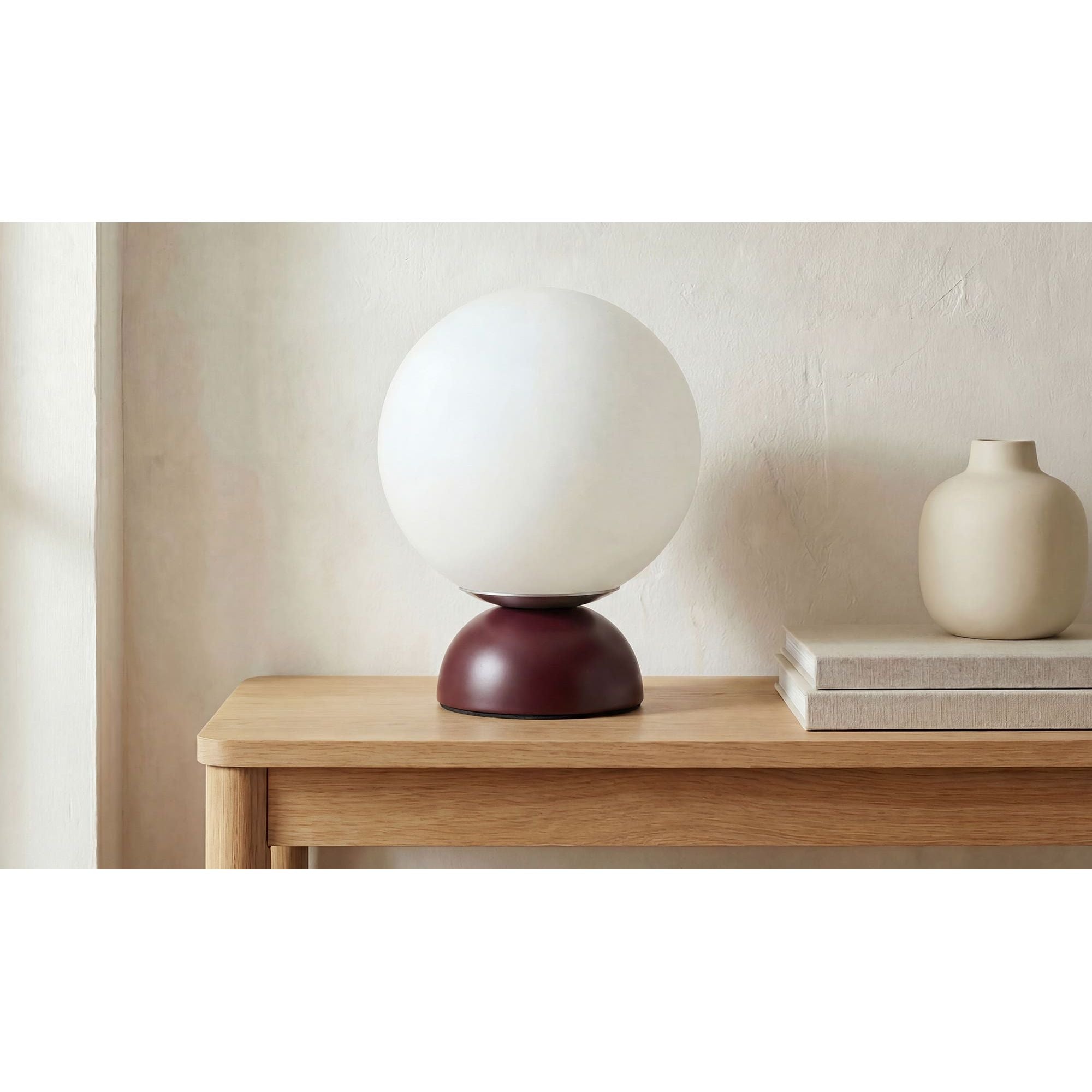Moe's Home Ovi Table Lamp Deep Red - Image 2