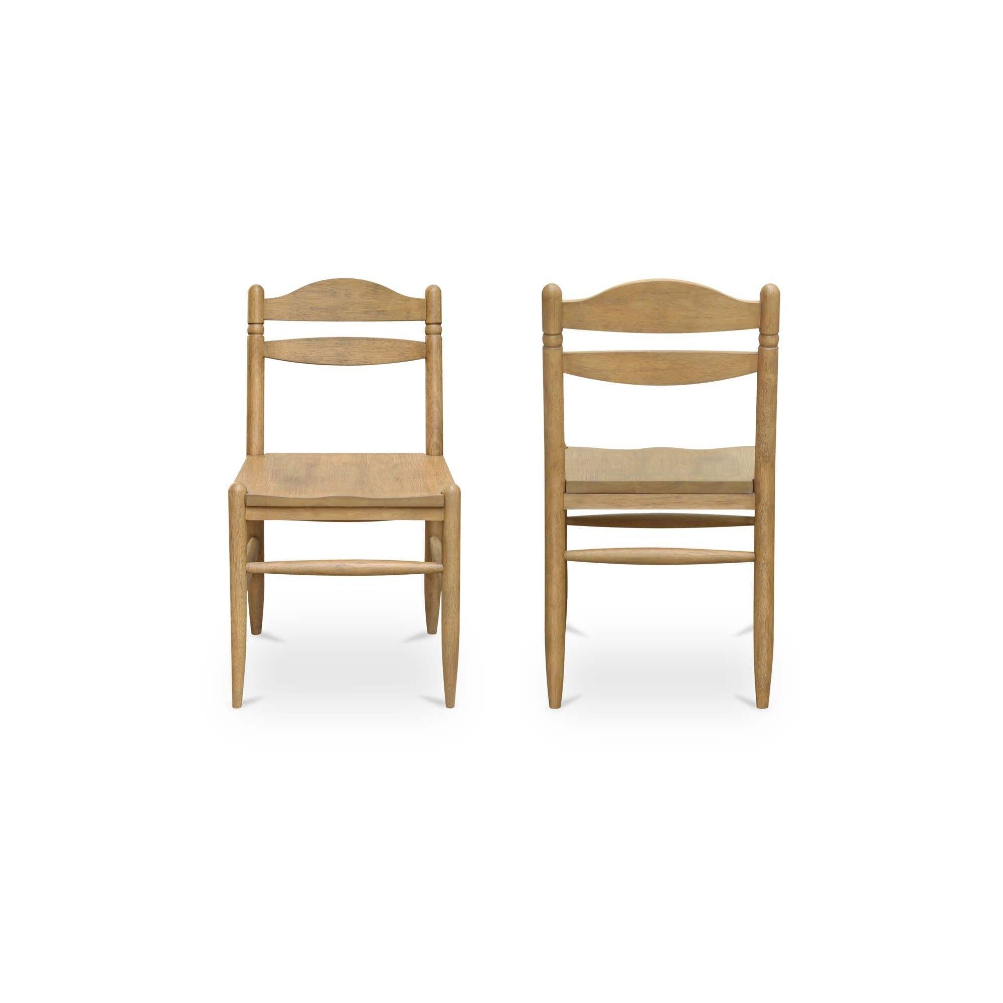 Moe's Home Tate Dining Chair Beige - Set Of Two - Image 3