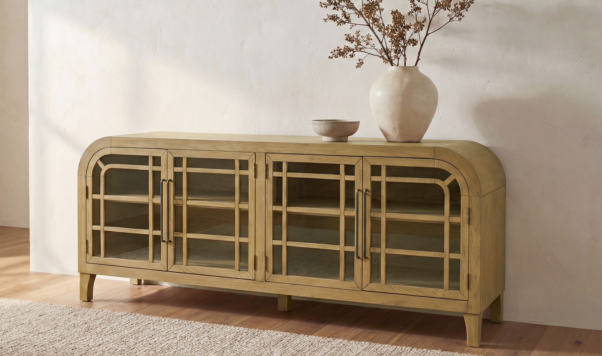 Moe's Home Maddie Sideboard Natural - Image 2