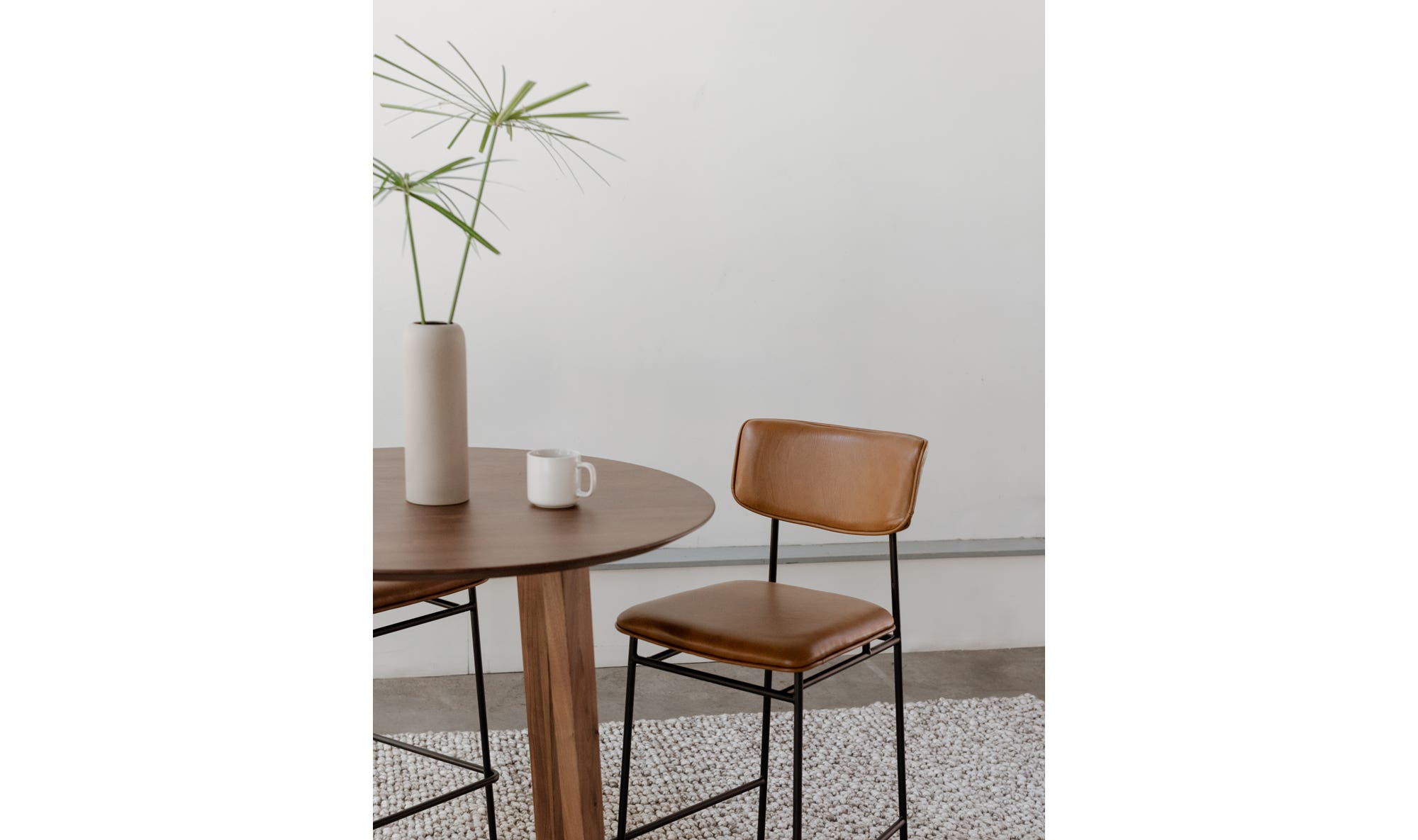 Moe's Home Sailor Bar Stool Brown - Image 3
