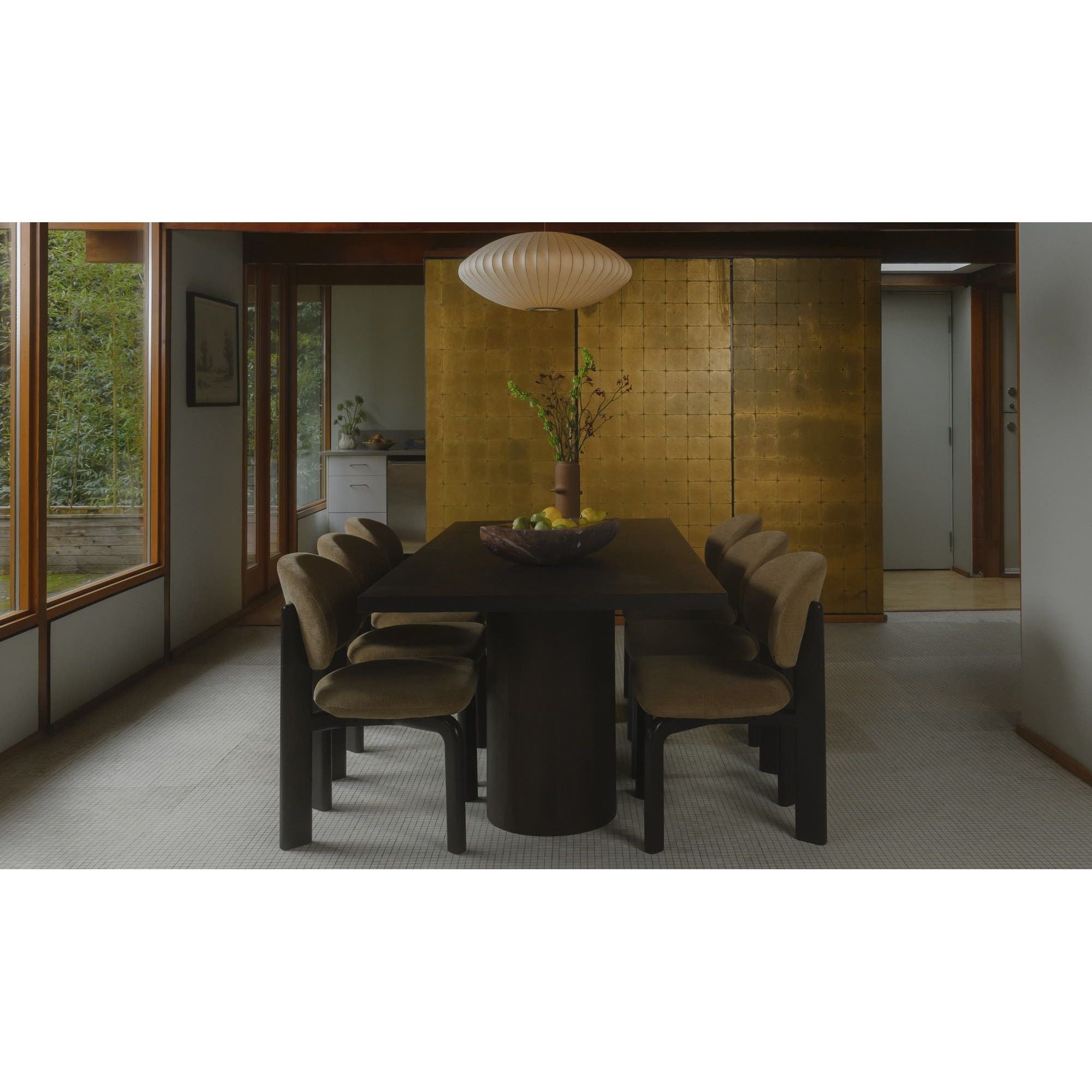 Moe's Home Sami Dining Chair Brown Set Of Two - Image 2