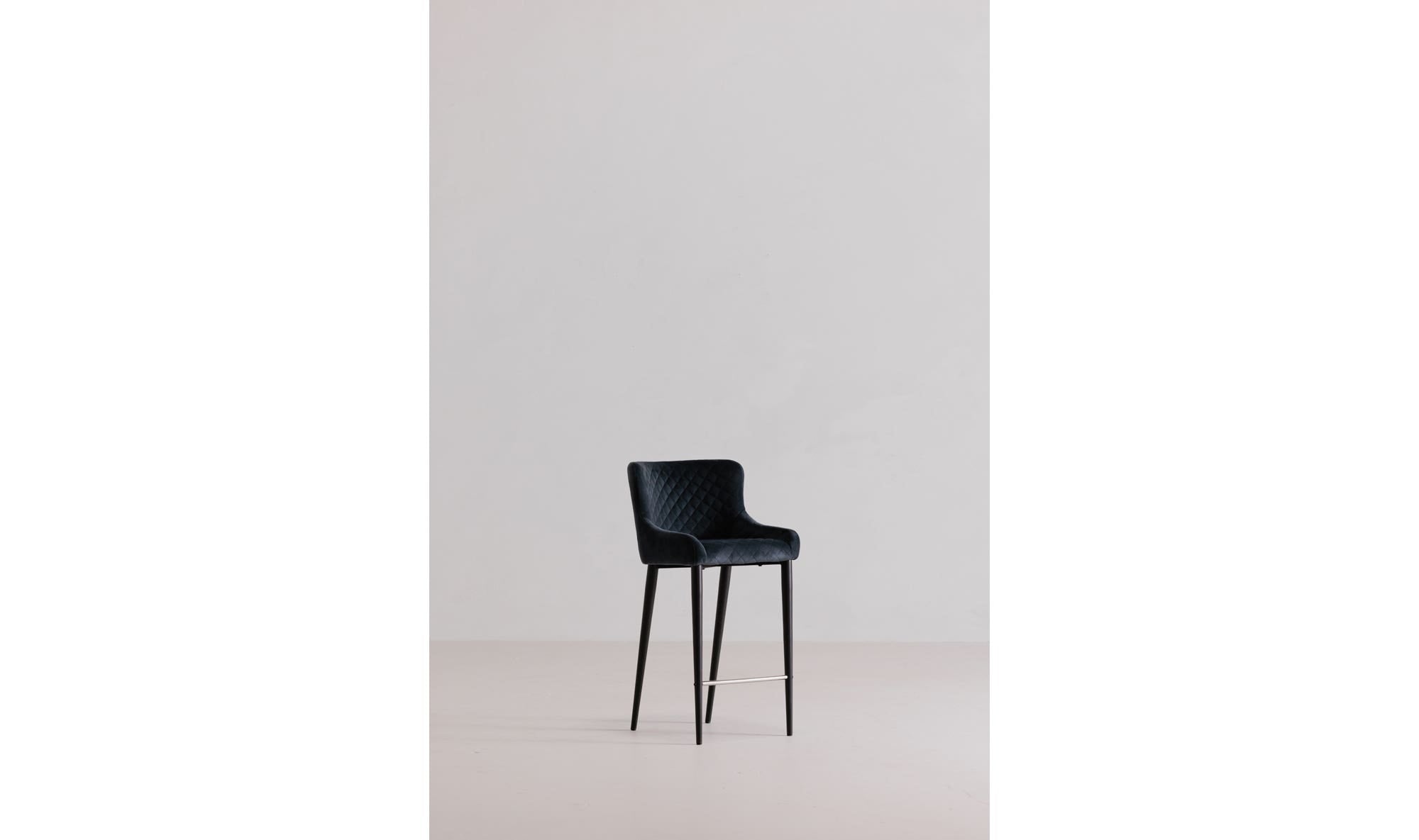 Moe's Home Etta Counter Stool Dark Grey - Image 2