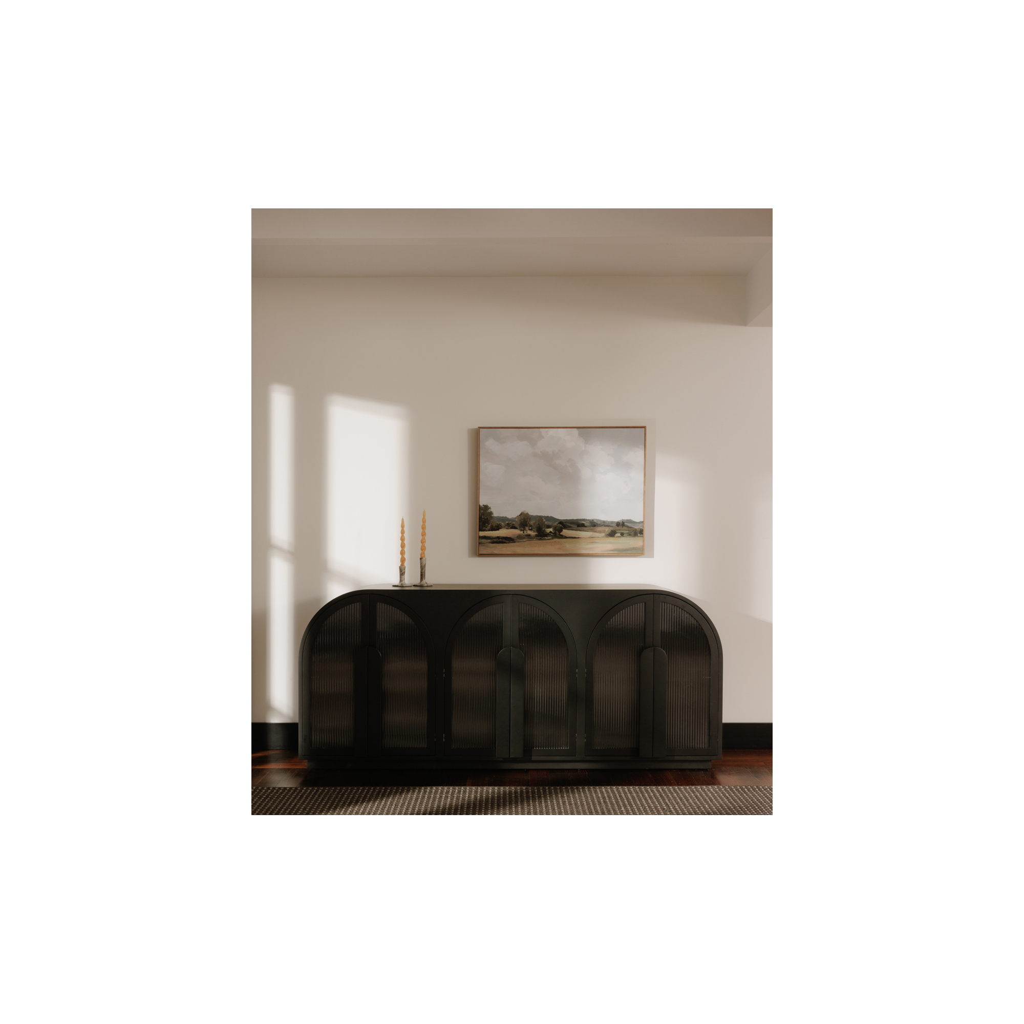 Moe's Home Collection Salone Black Sideboard - Image 2