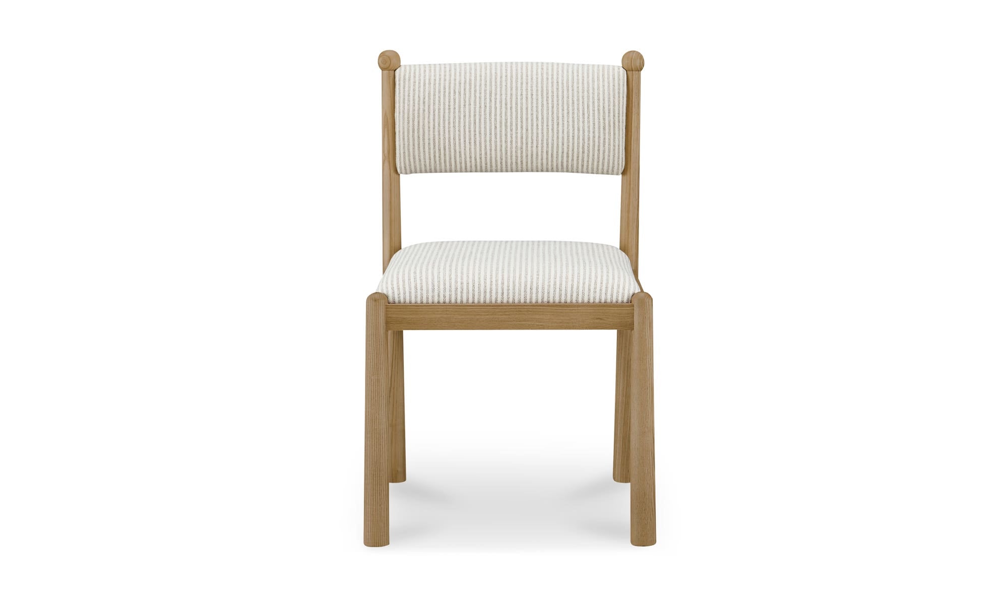 Moe's Home Villetta Dining Chair Stripe - Set Of Two - Image 1