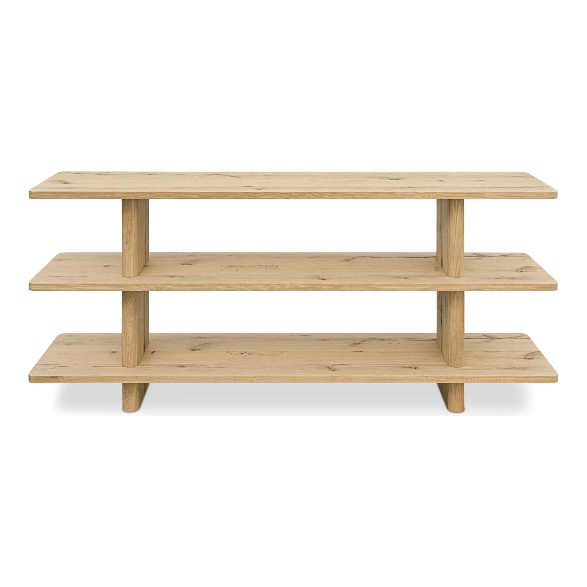 Moe’s Home Collection Casey Small Rustic Oak Bookcase