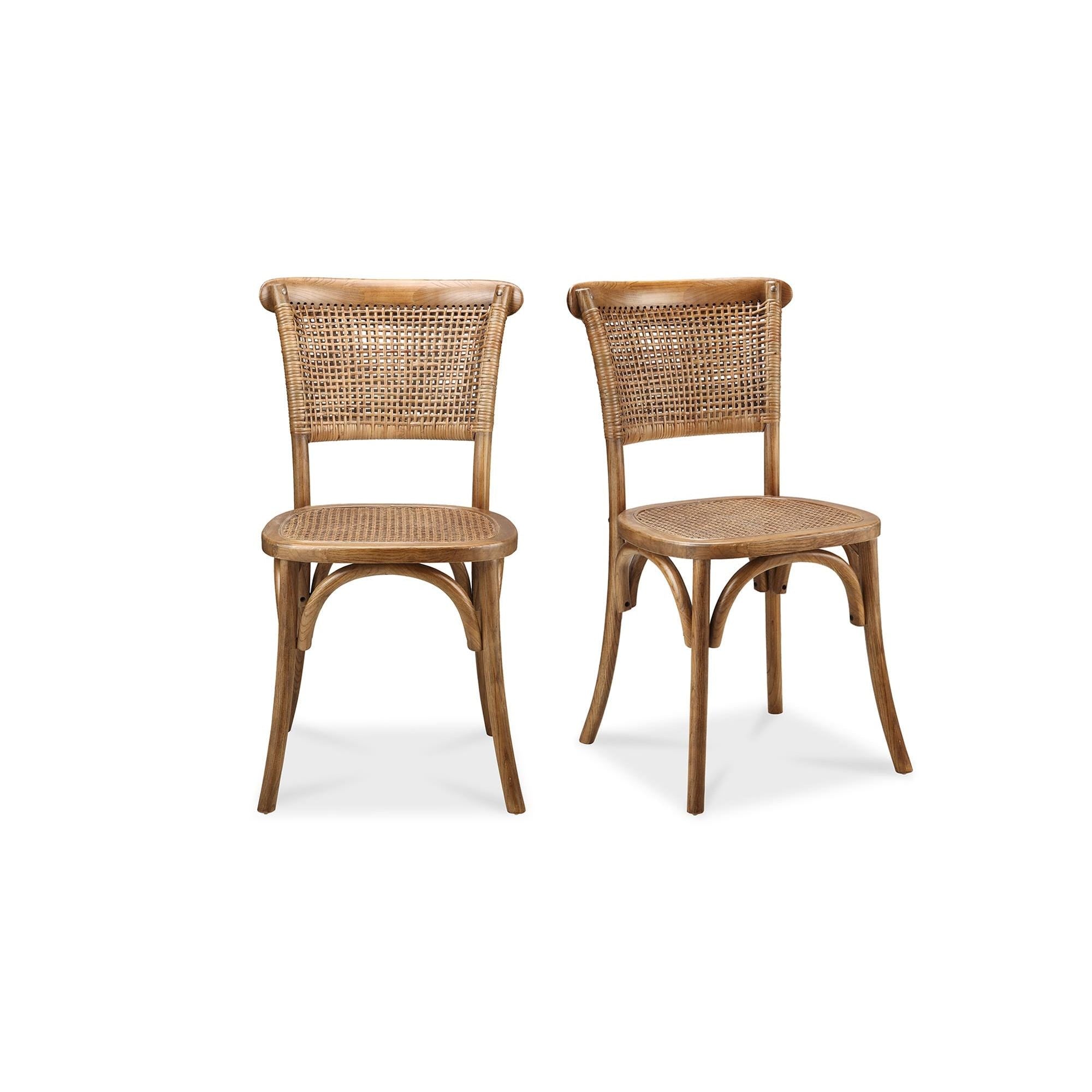 Moe's Home Churchill Dining Chair Light Brown - Set Of Two - Image 3