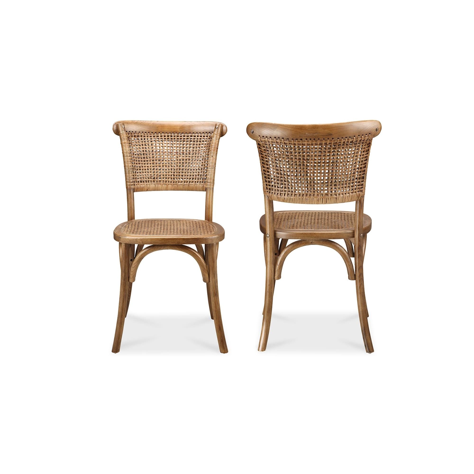 Moe's Home Churchill Dining Chair Light Brown - Set Of Two - Image 1