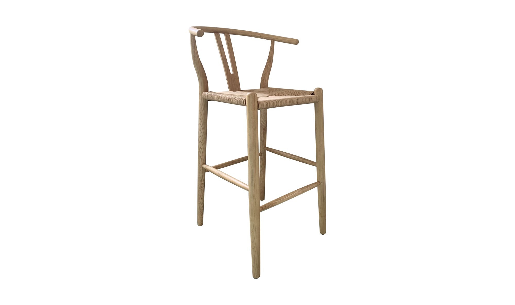Moe's Home Ventana Counter Stool Natural - Image 3