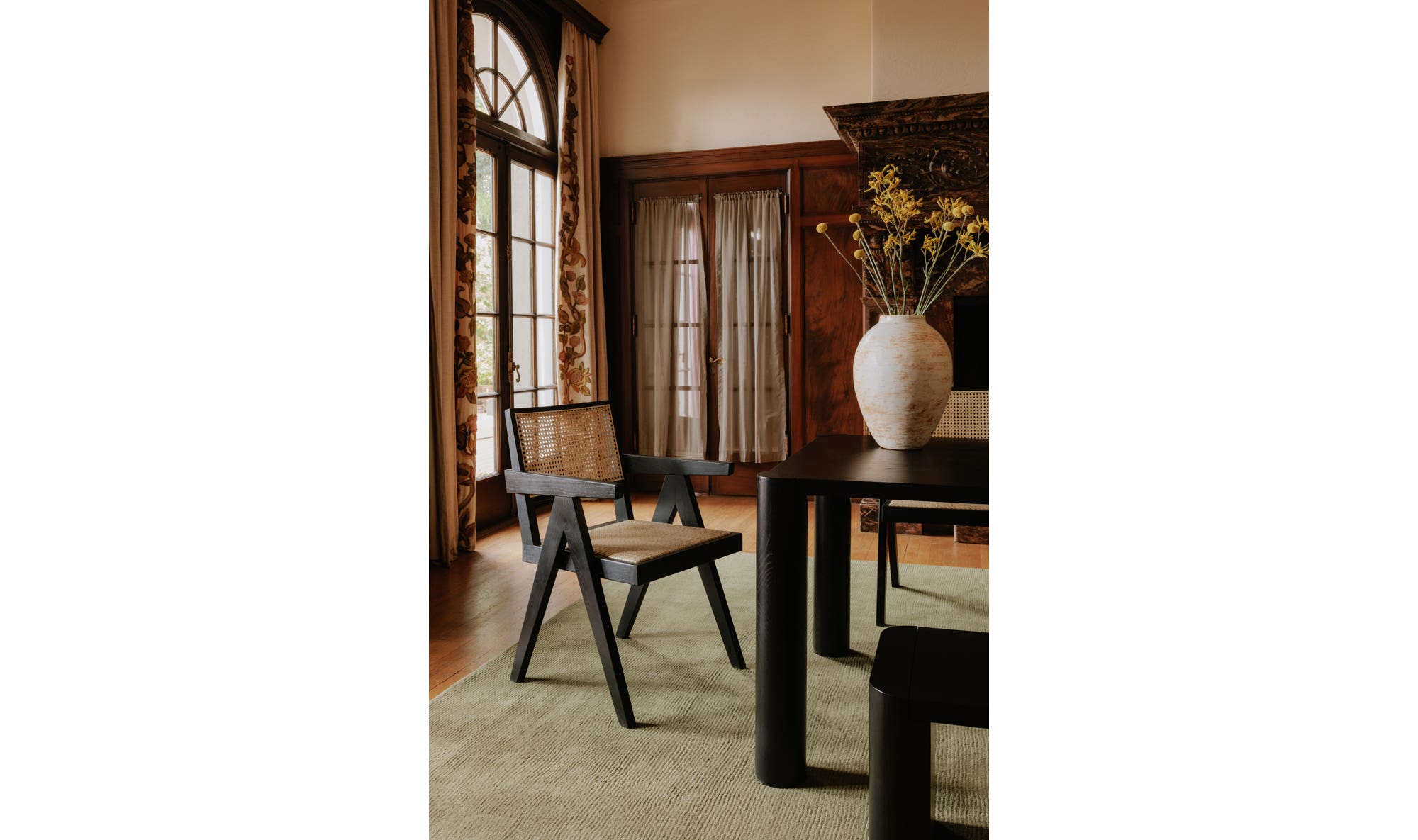 Moe's Home Takashi Chair Black- Set Of Two - Image 3