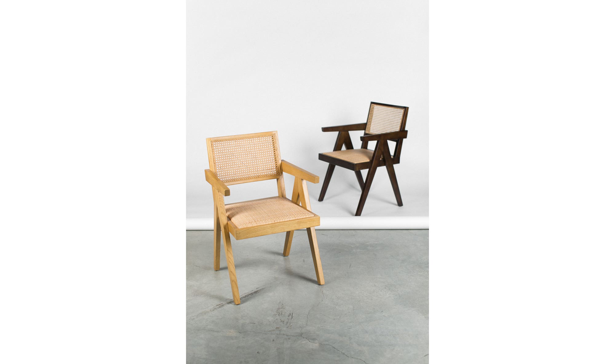 Moe's Home Takashi Chair Natural - Set Of Two - Image 3