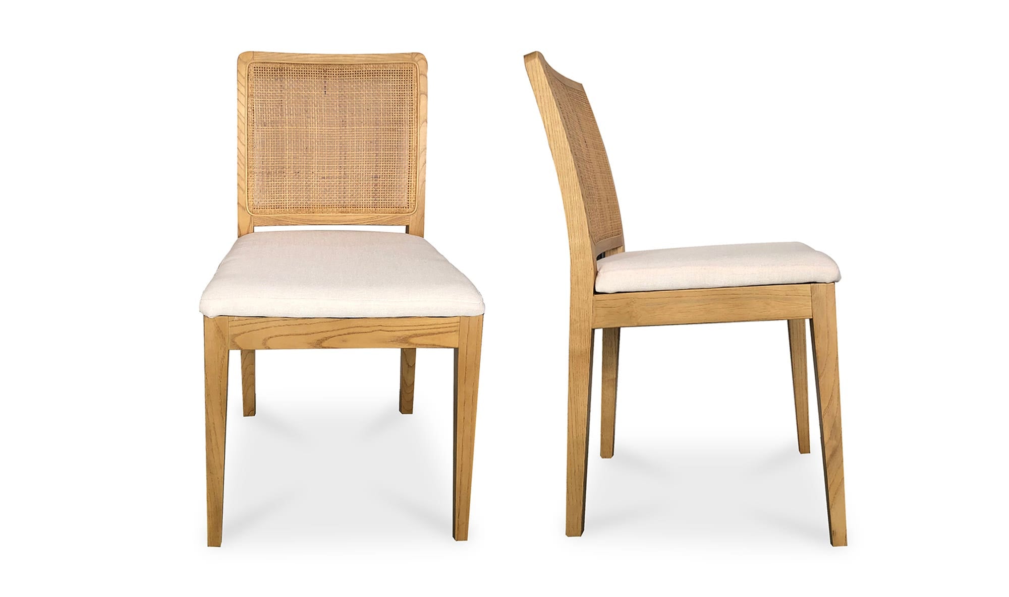 Moe’s Home Orville Dining Chair Natural – Set Of Two